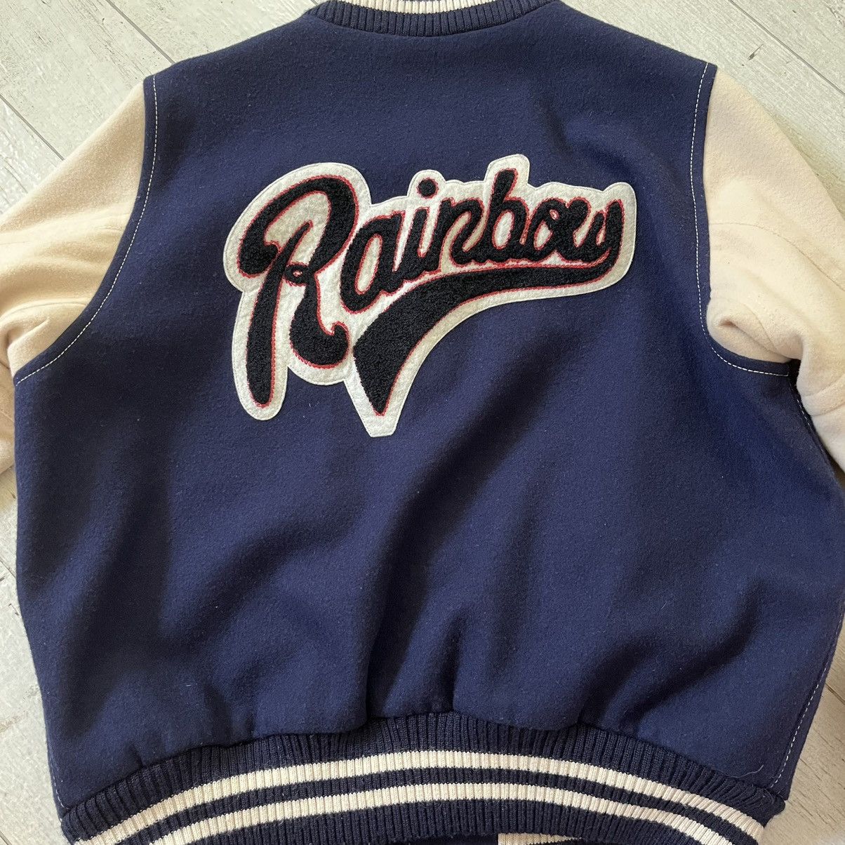 MARC JACOBS VARSITY/BOMBER JACKET “RAINBOW”
