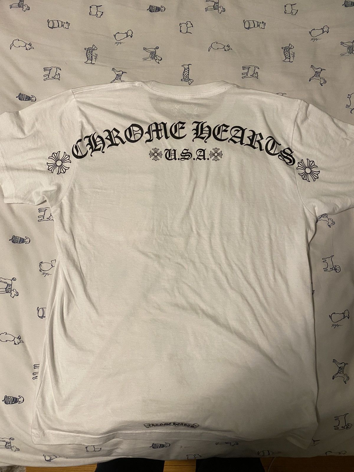 Chrome Hearts Chrome Hearts White Tee USA | Grailed