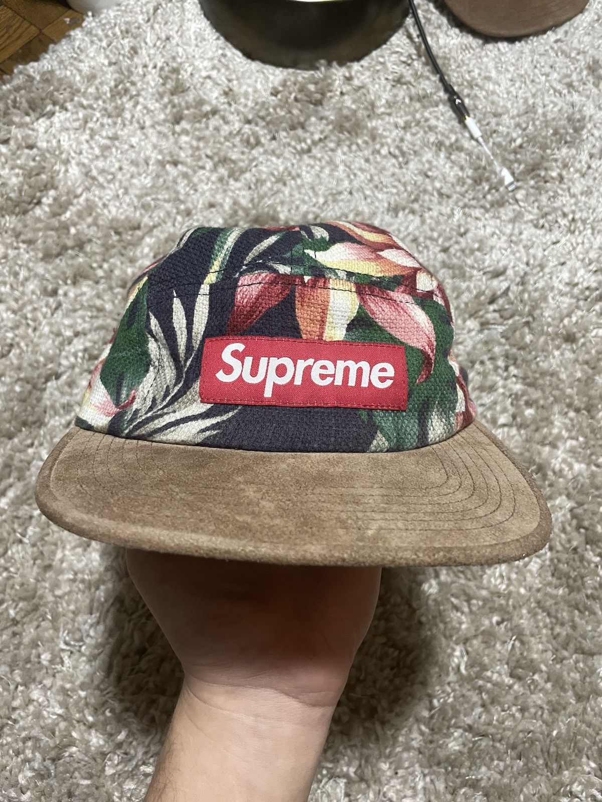 Supreme Supreme Floral 5 Panel Hat 2012 | Grailed