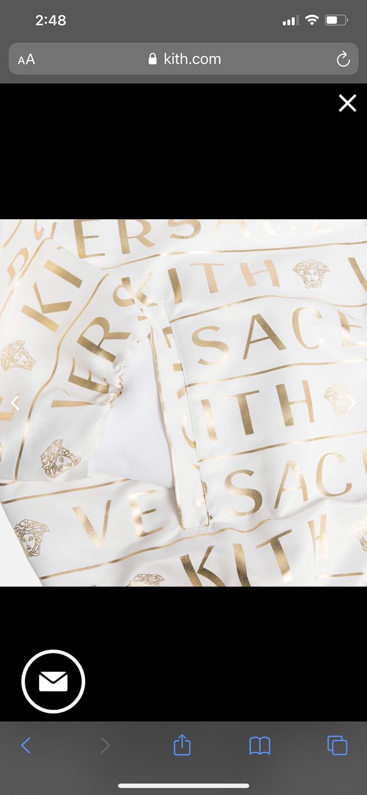 Kith × Versace Kith Versace Quarter Zip Pullover Size US M / EU 48-50 / 2 - 3 Thumbnail