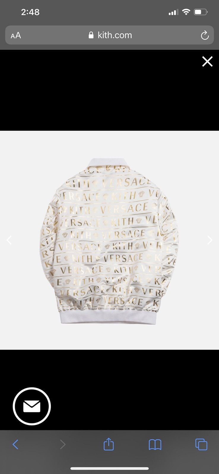 Kith × Versace Kith Versace Quarter Zip Pullover Size US M / EU 48-50 / 2 - 4 Thumbnail