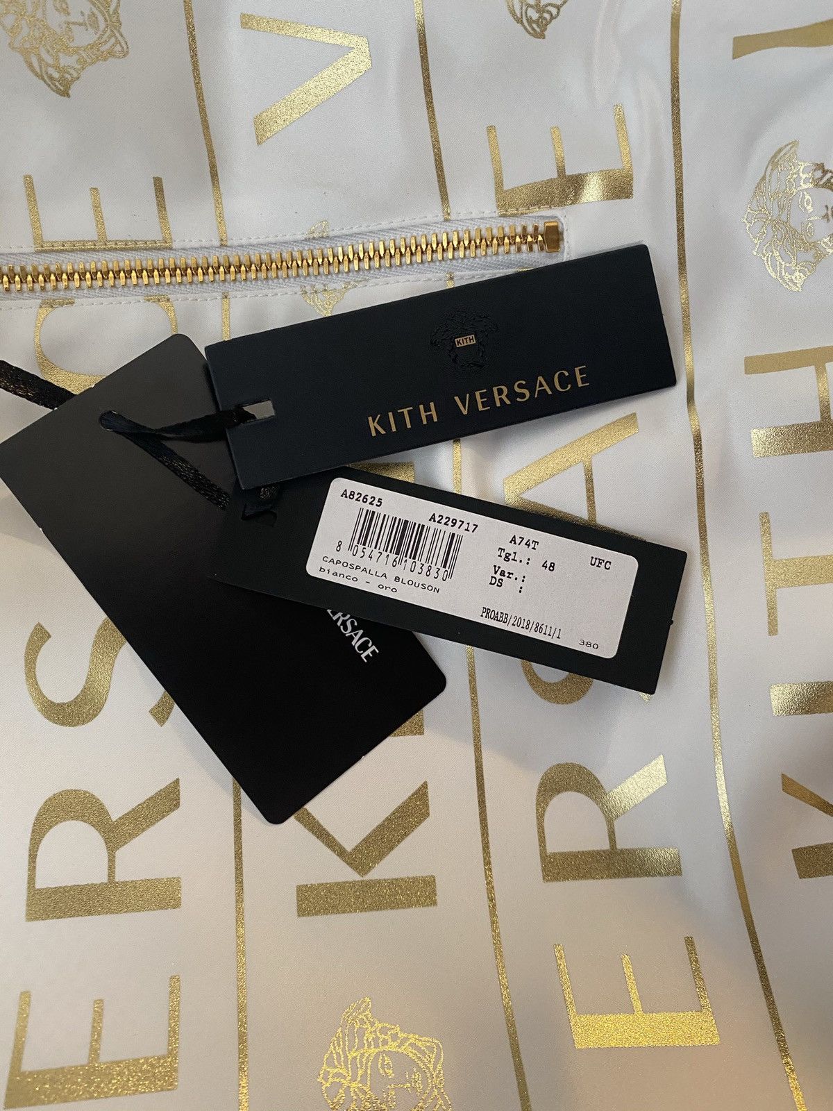 Kith × Versace Kith Versace Quarter Zip Pullover Size US M / EU 48-50 / 2 - 7 Thumbnail