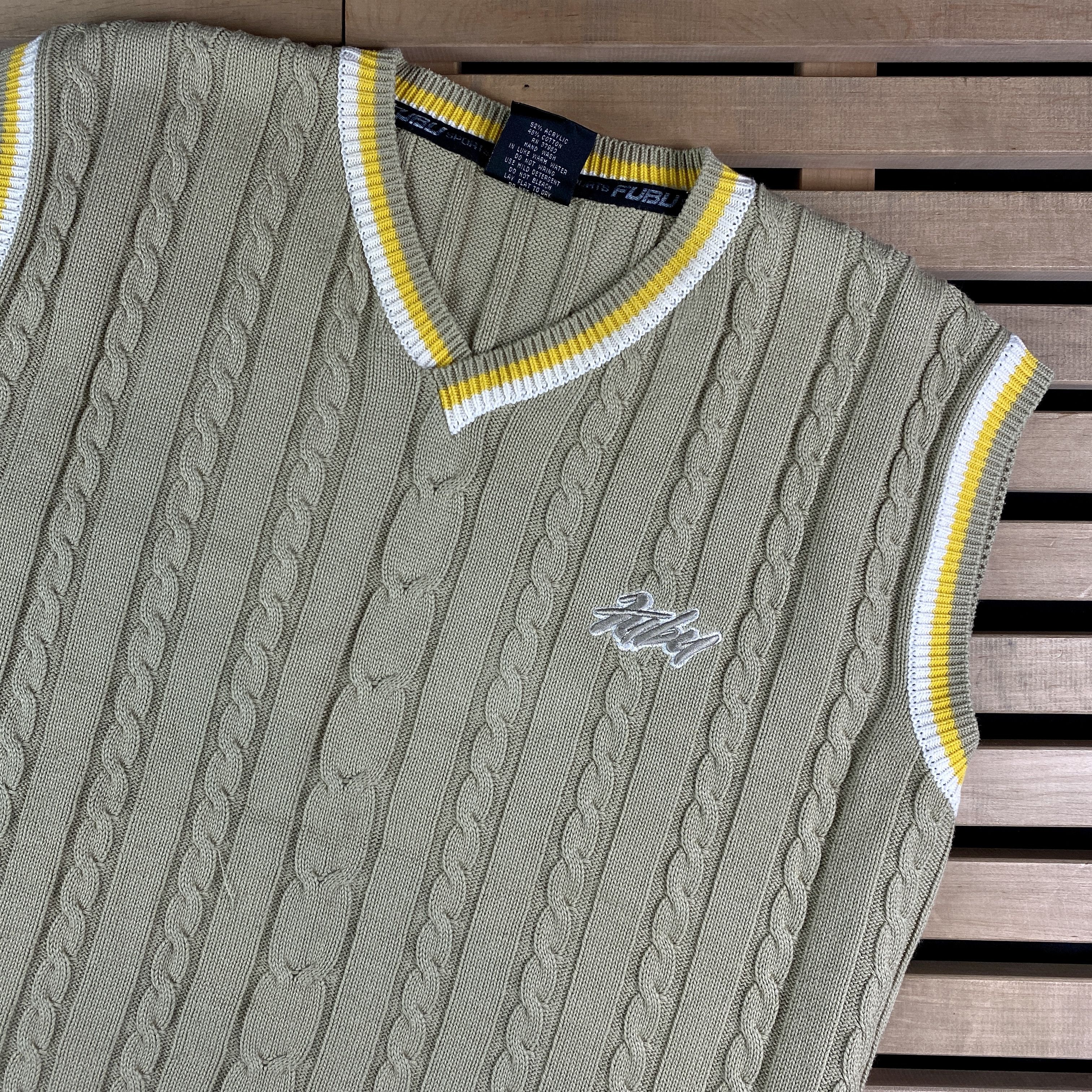 Fubu Mens Vest Jumper Fubu Vintage Size XXL 2XL Size US XXL / EU 58 / 5 - 2 Thumbnail
