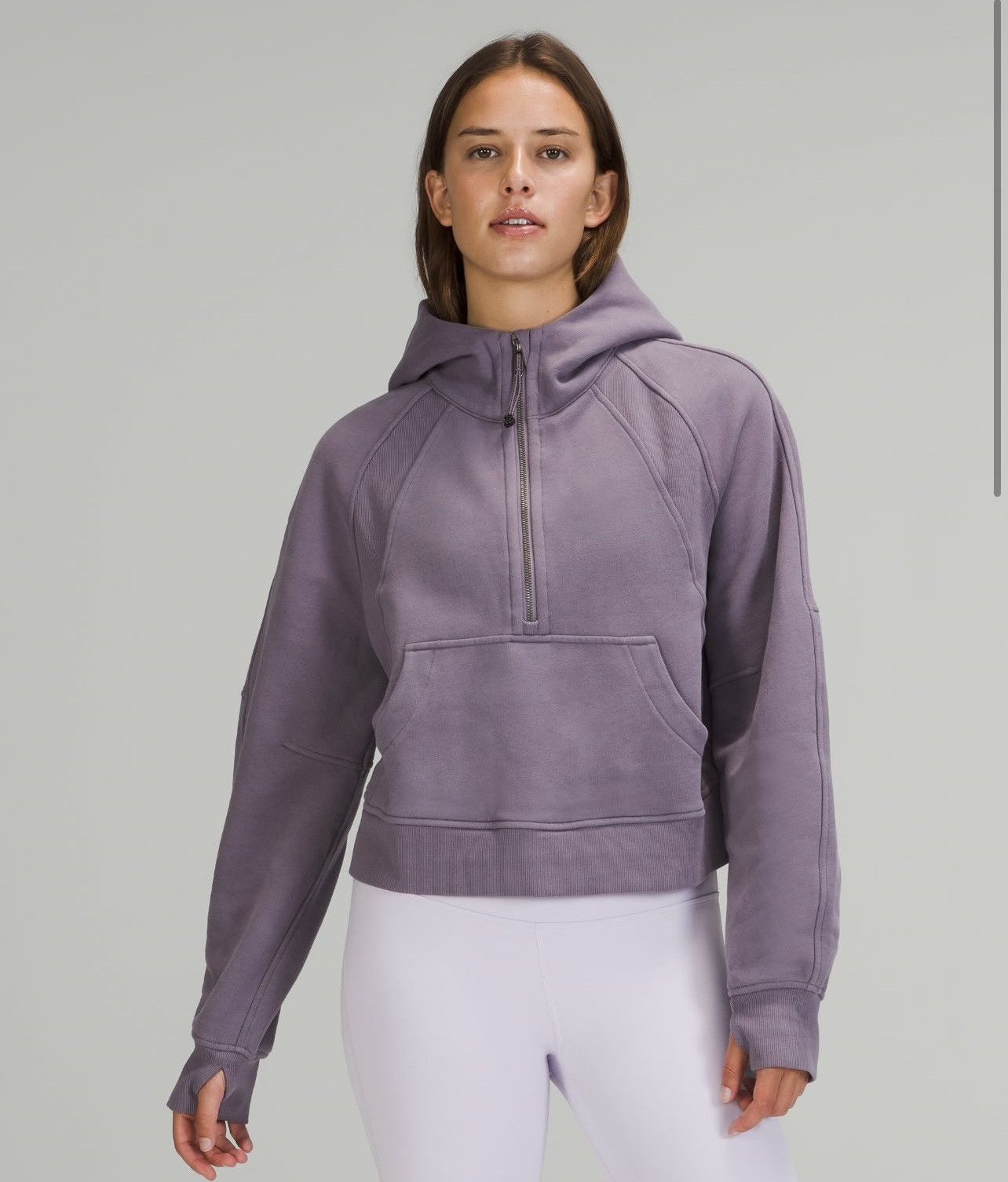 Lululemon Lululemon Scuba 1/2 Zip Hoodie In dusky Lavender NWT M/L