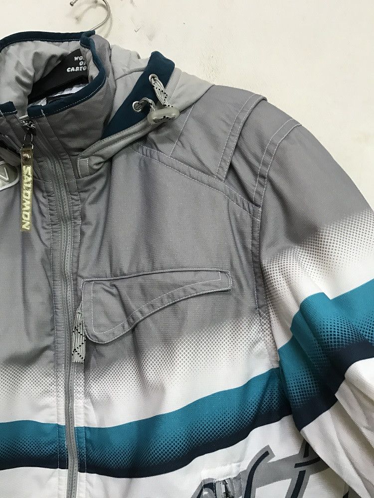 SALOMON Optimal Movement Ski Hoodie Winter Oversized Jacket