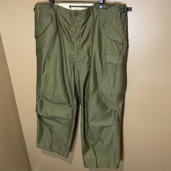 Vintage 1950s M-1951 Military Cargo Pants | Grailed