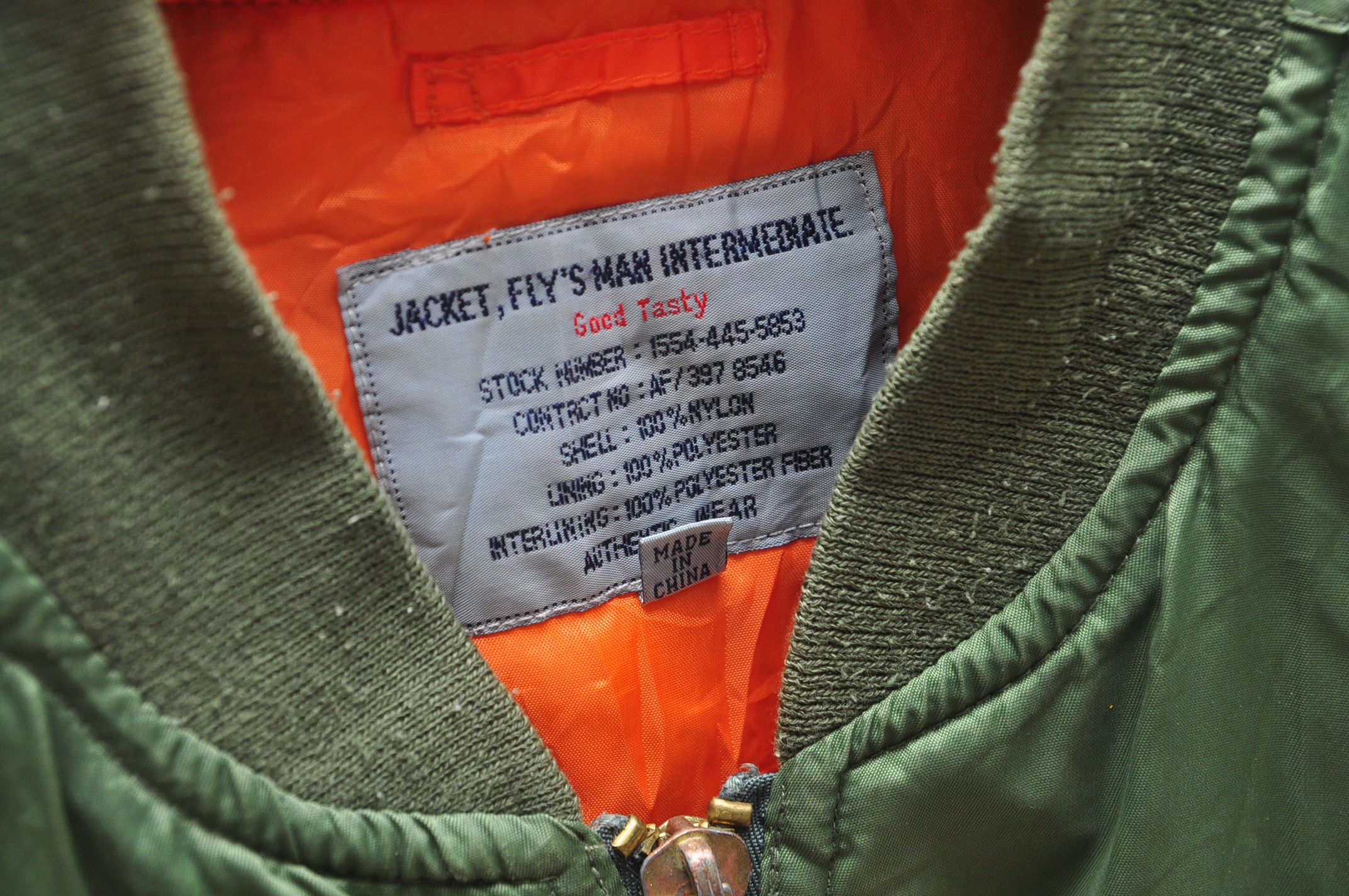 Japanese Brand × Vintage Vintage Flight Jacket Japanese Travis Scott Fashion Style Size US L / EU 52-54 / 3 - 6 Thumbnail