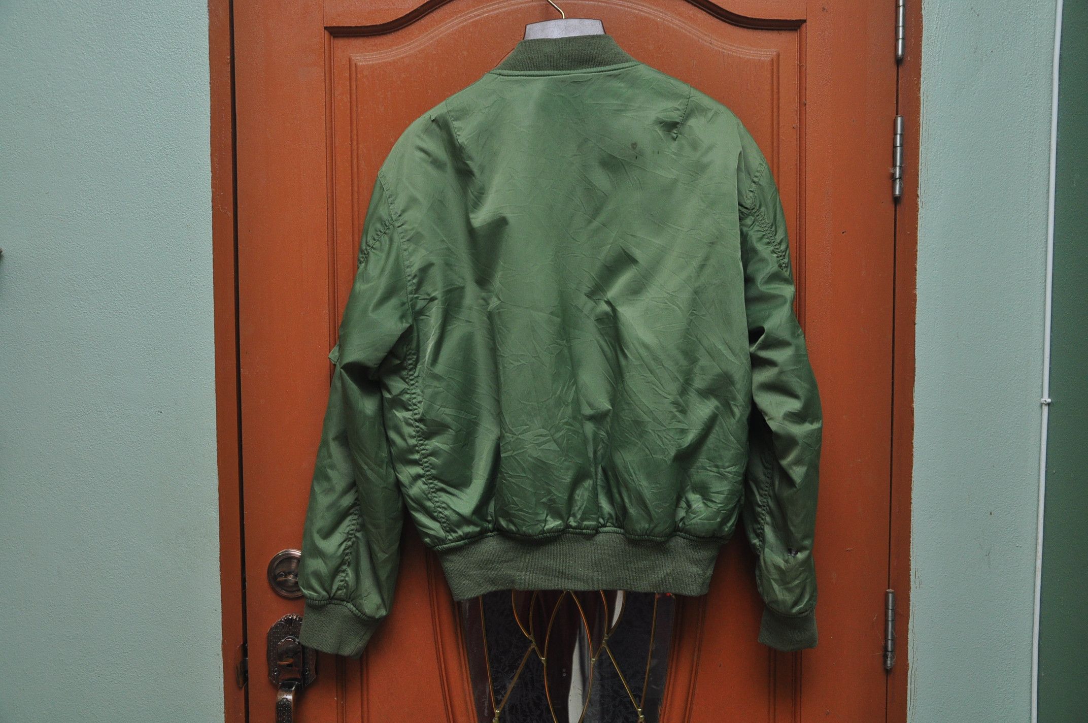 Japanese Brand × Vintage Vintage Flight Jacket Japanese Travis Scott Fashion Style Size US L / EU 52-54 / 3 - 2 Thumbnail