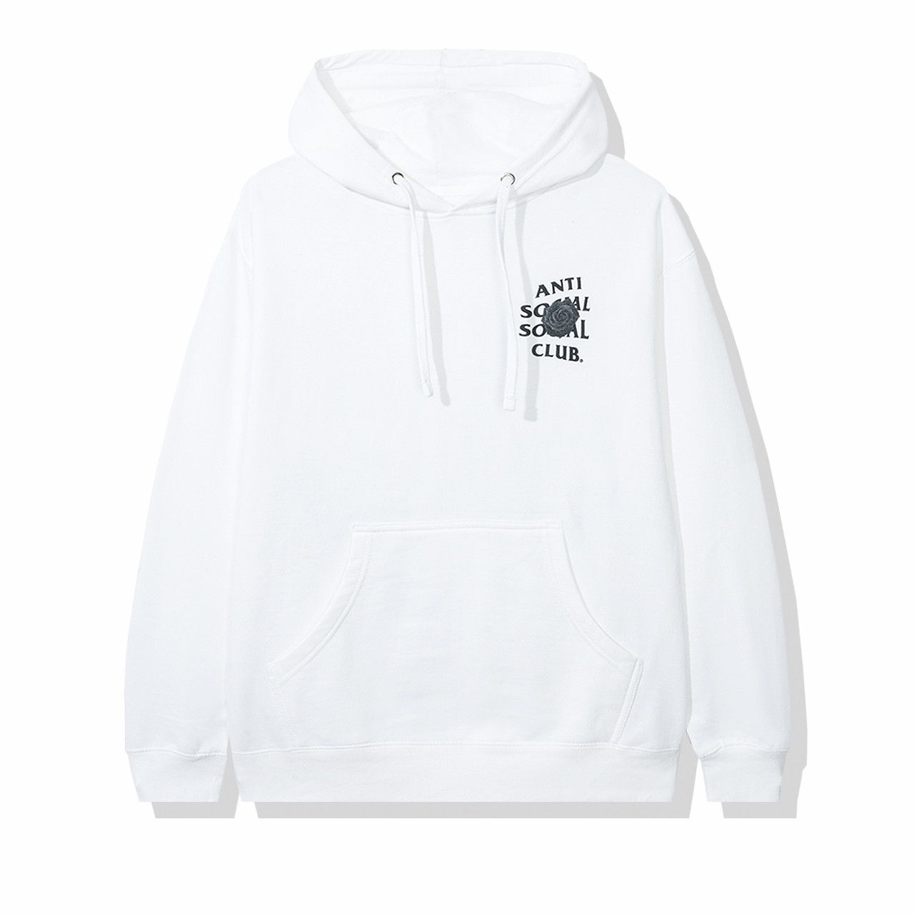 DS Anti Social Social Club Bat Emoji White Hoodie ASSC