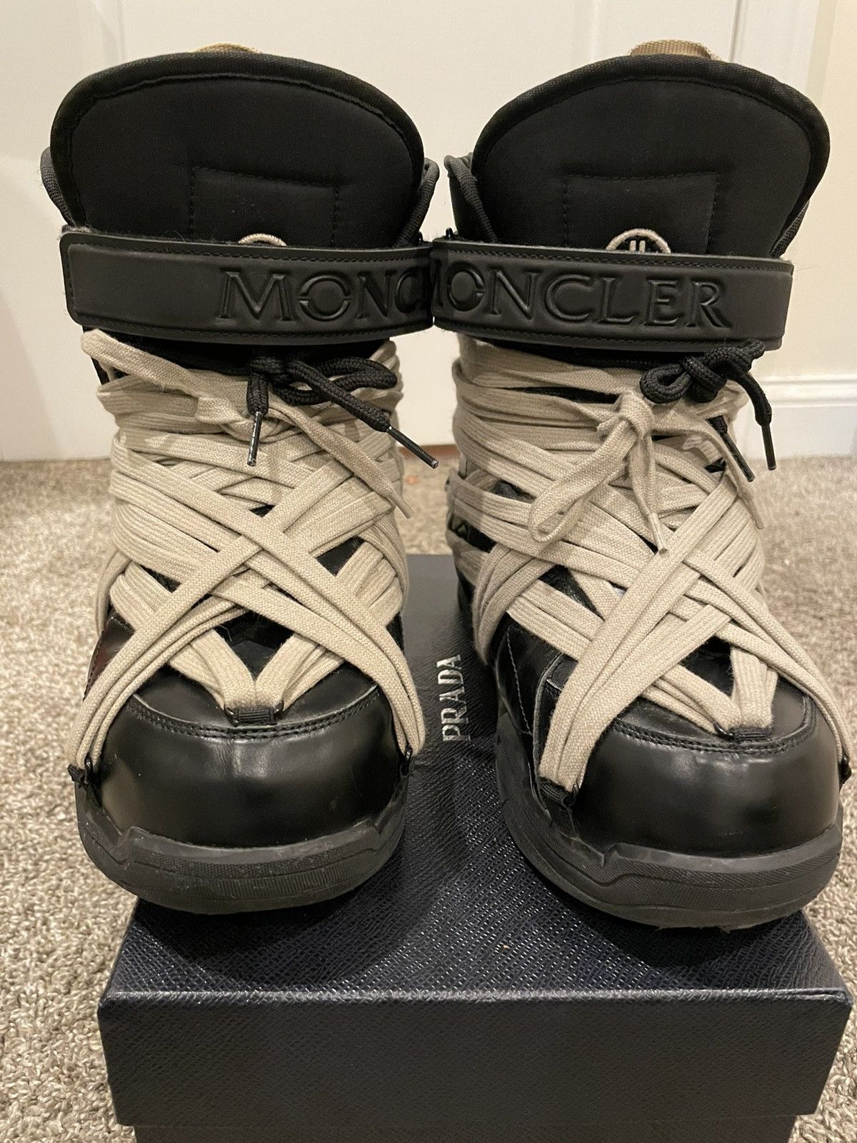 Moncler × Rick Owens Rick Owens Moncler Amber Snow Boots Grailed