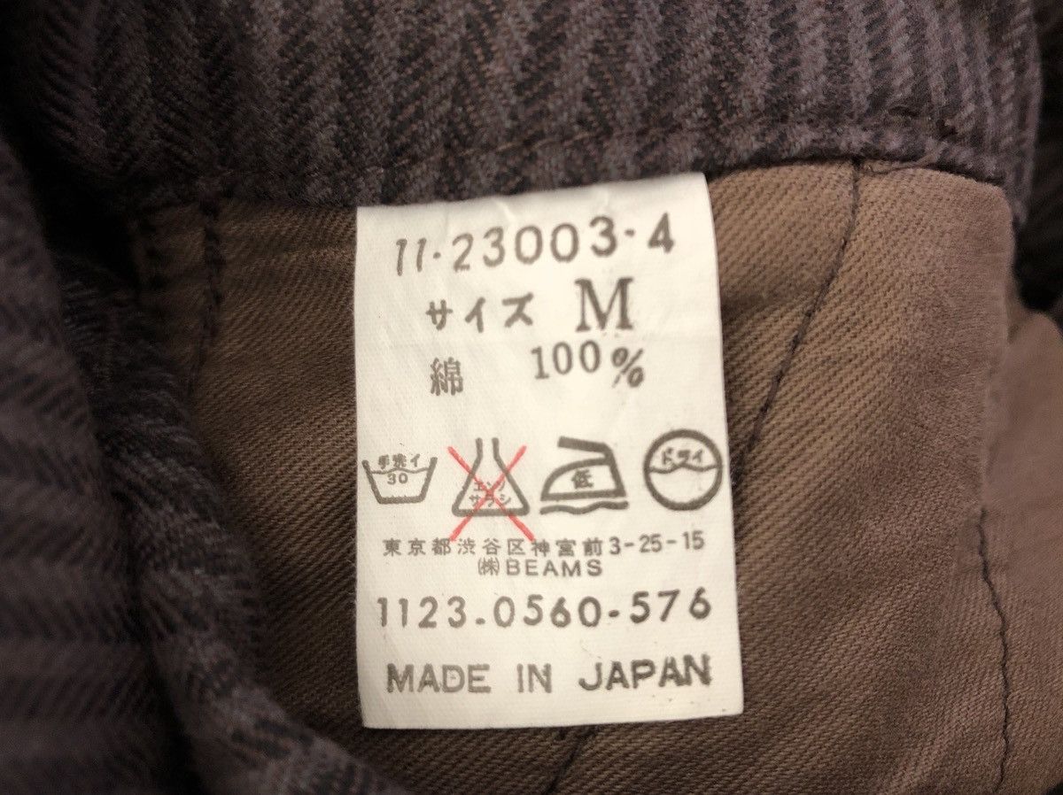 Beams Plus Vintage Japanese Brand Beams Made in Japan Striped Trouser Size US 30 / EU 46 - 14 Thumbnail
