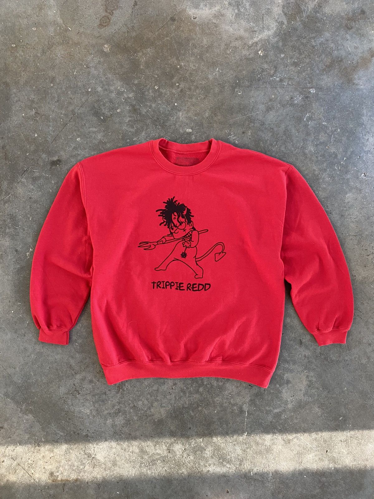 Superrradical Superrradical x Trippie Red Hellboy Bart Sweatshirt XL ❄️ Size US XL / EU 56 / 4 - 1 Thumbnail