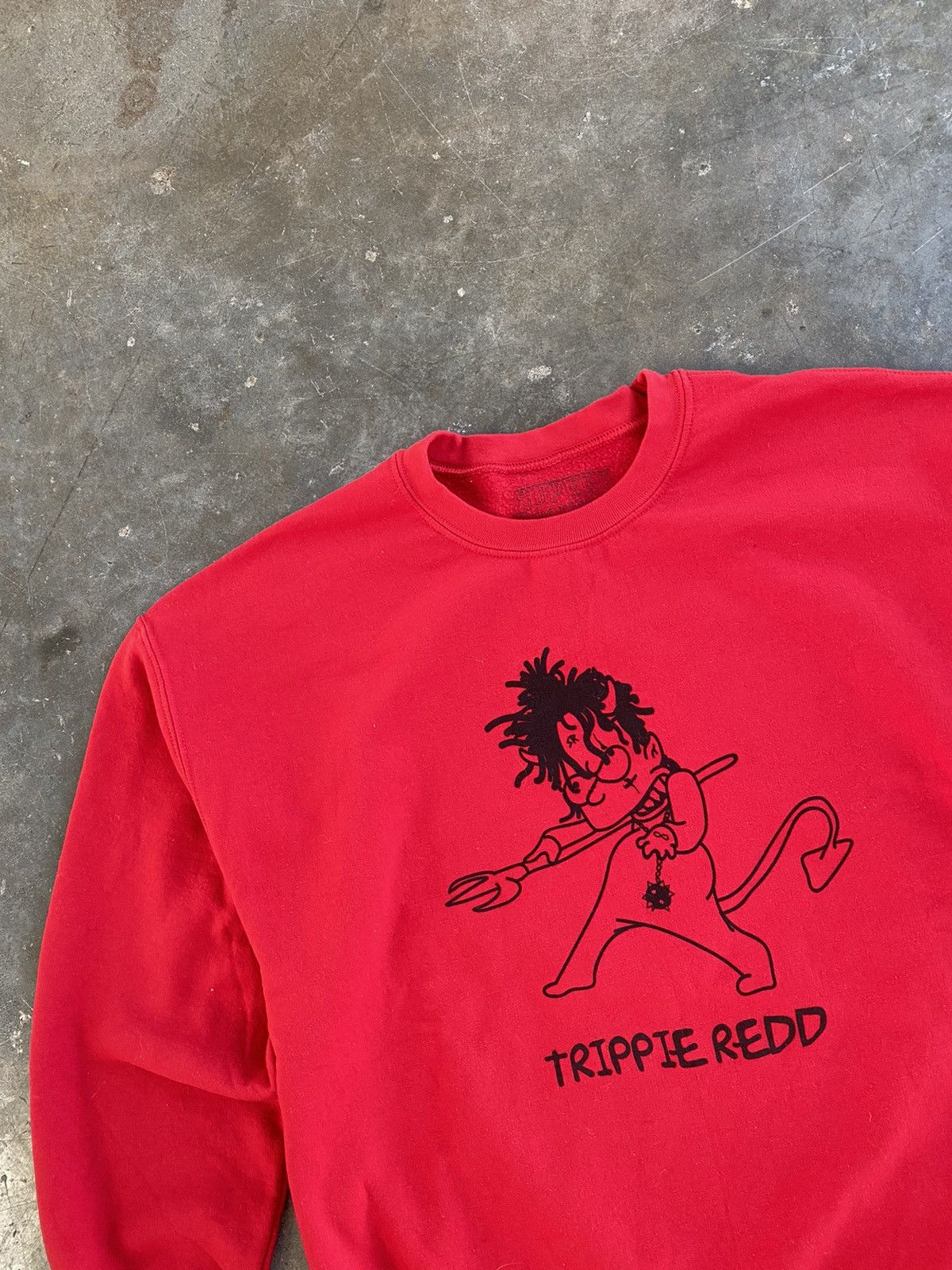 Superrradical Superrradical x Trippie Red Hellboy Bart Sweatshirt XL ❄️ Size US XL / EU 56 / 4 - 2 Thumbnail