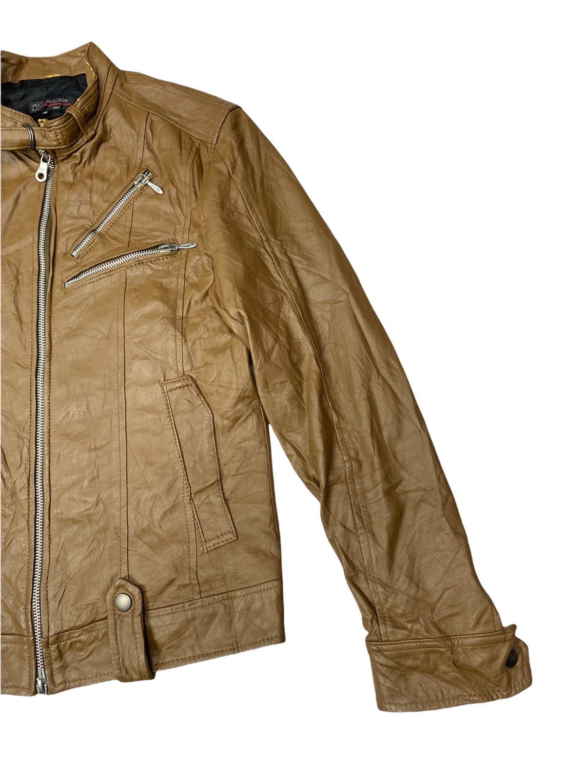Michel Klein MICHEL KLEIN HOMME PARIS LEATHER JACKET Size US S / EU 44-46 / 1 - 3 Thumbnail