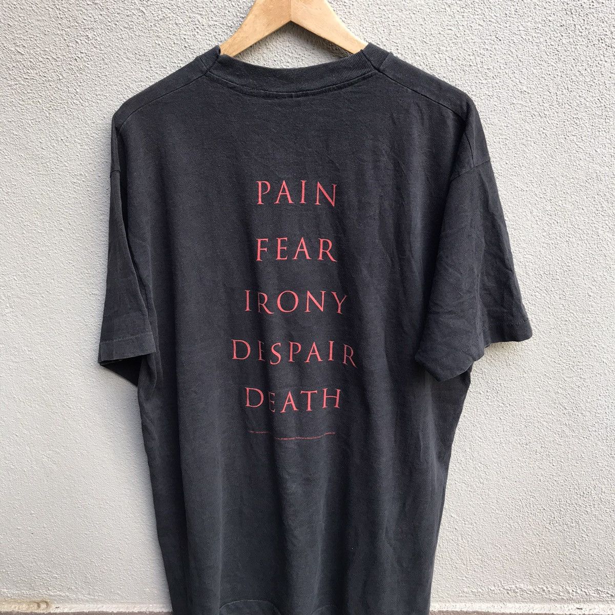 Vintage Vintage 90s THE CROW horror tee movie brandon lee Size US XL / EU 56 / 4 - 3 Thumbnail