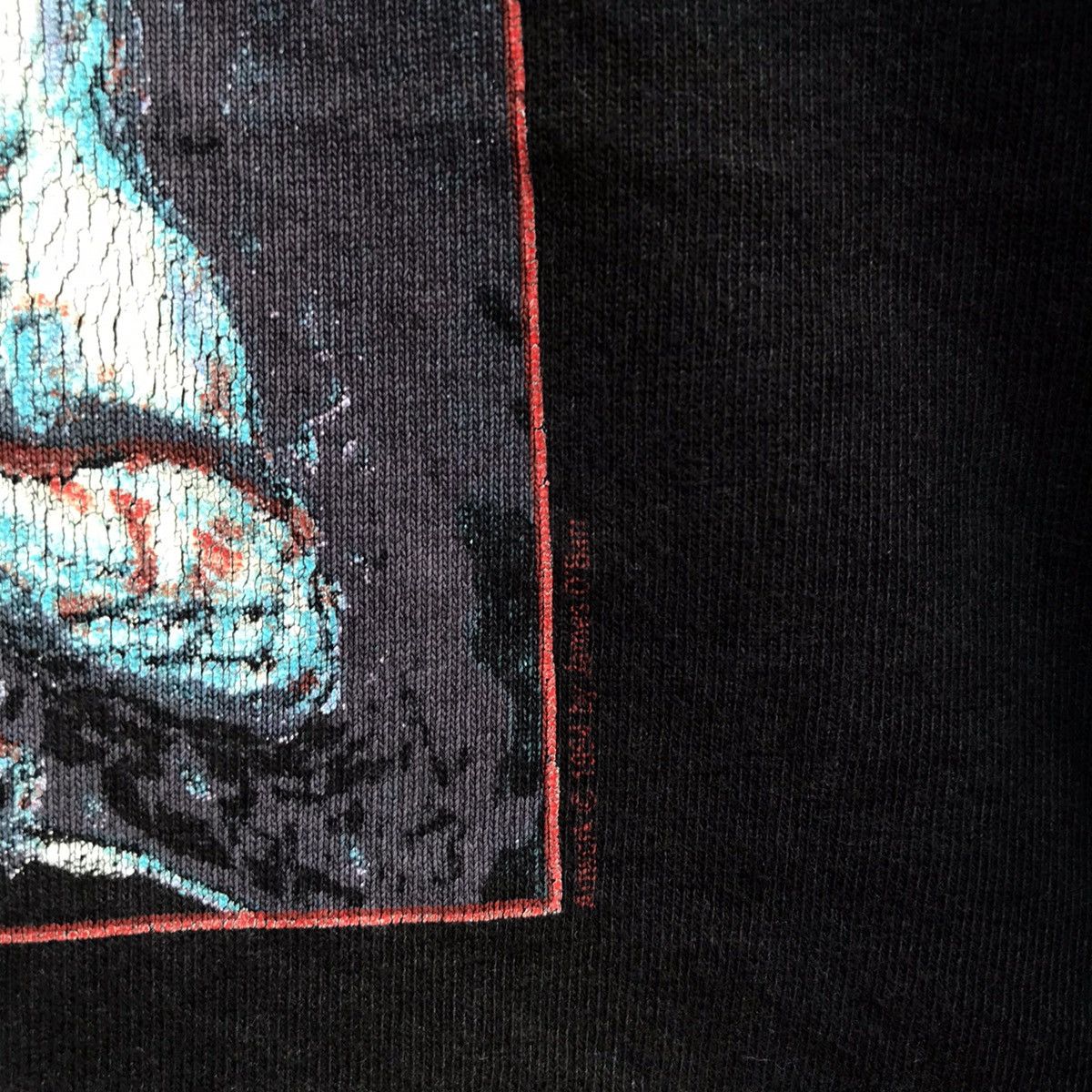 Vintage Vintage 90s THE CROW horror tee movie brandon lee Size US XL / EU 56 / 4 - 5 Thumbnail