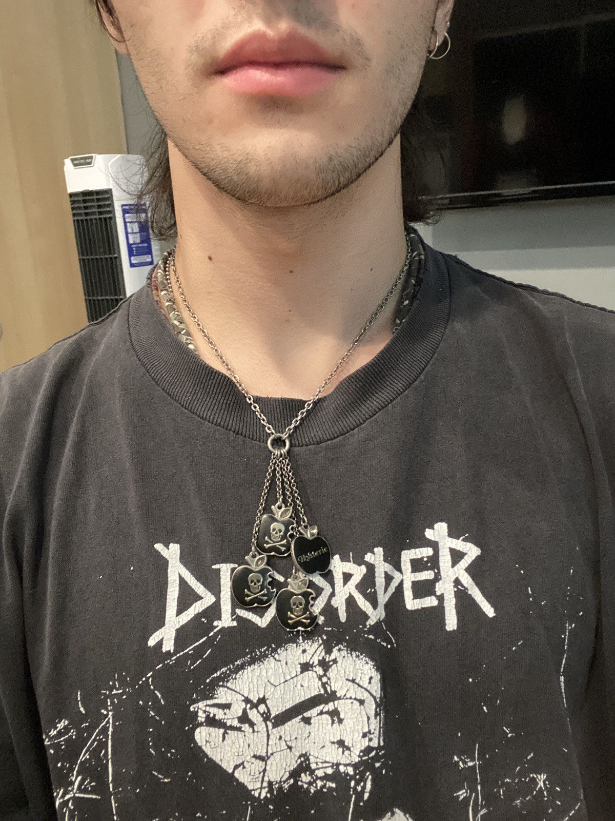 Hysteric Glamour Skull Apple Necklace Jewelry Watches