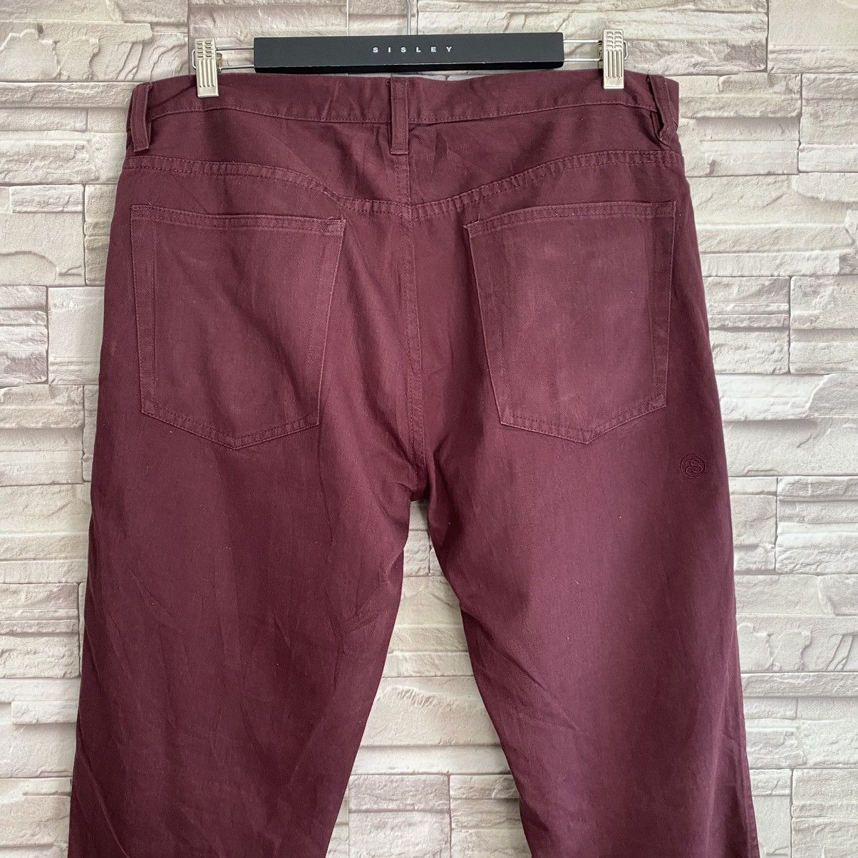 Stussy Stussy Maroon Pants 36x32 Size US 34 / EU 50 - 9 Thumbnail