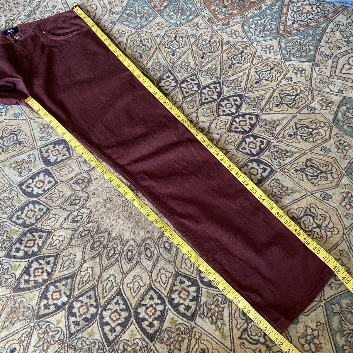 Stussy Stussy Maroon Pants 36x32 Size US 34 / EU 50 - 16 Thumbnail