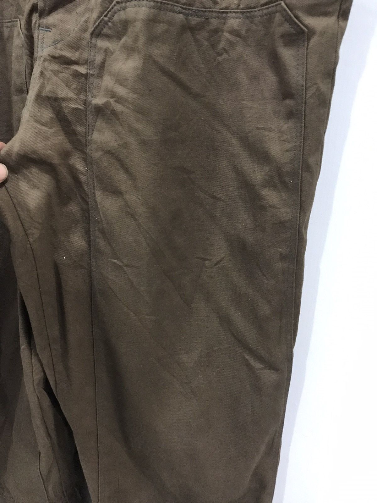Vintage For W43-45🔥Vintage War Issue Double Knee Half Cargo Overall Size US 44 / EU 60 - 6 Thumbnail