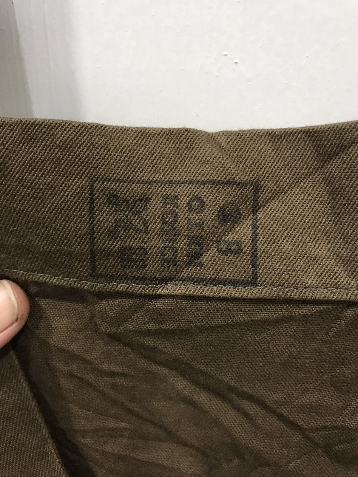Vintage For W43-45🔥Vintage War Issue Double Knee Half Cargo Overall Size US 44 / EU 60 - 10 Thumbnail