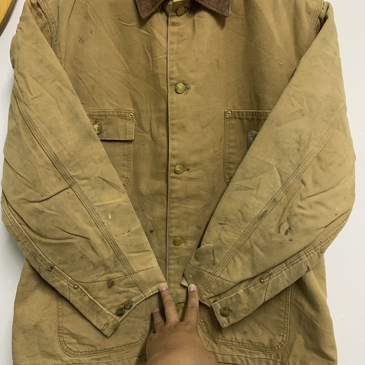 Carhartt Vintage Carhartt Detroid Jacket Size US L / EU 52-54 / 3 - 6 Thumbnail