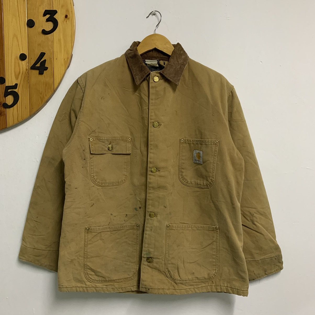 Carhartt Vintage Carhartt Detroid Jacket Size US L / EU 52-54 / 3 - 1 Thumbnail