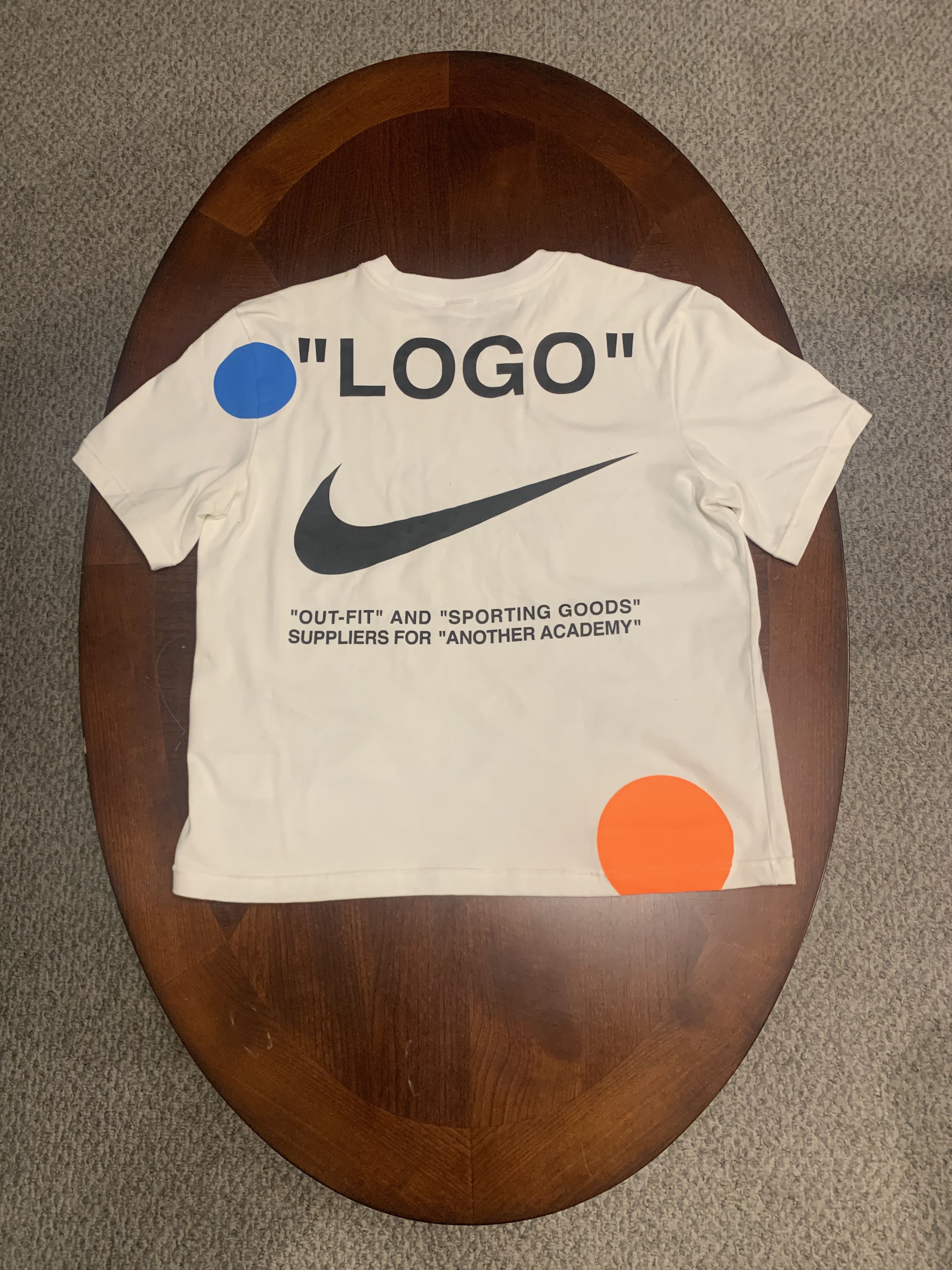 Nike × Off-White Mercurial NRG X Tee Size US XS / EU 42 / 0 - 6 Thumbnail