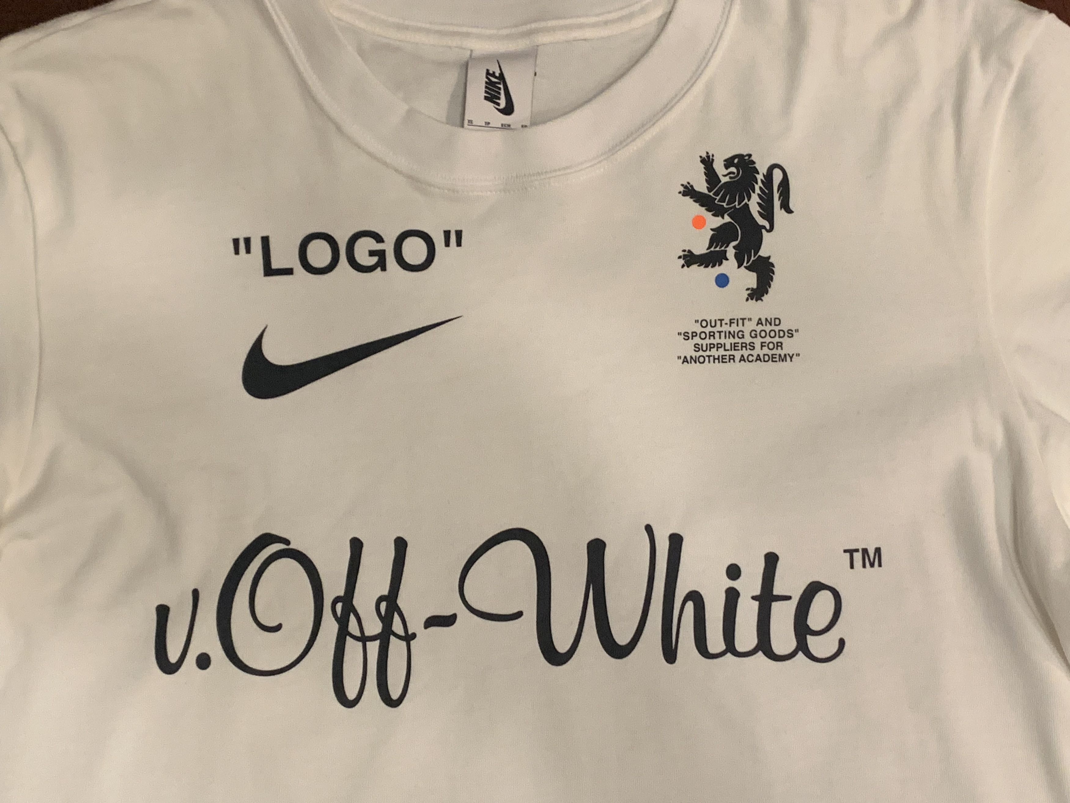 Nike × Off-White Mercurial NRG X Tee Size US XS / EU 42 / 0 - 2 Thumbnail