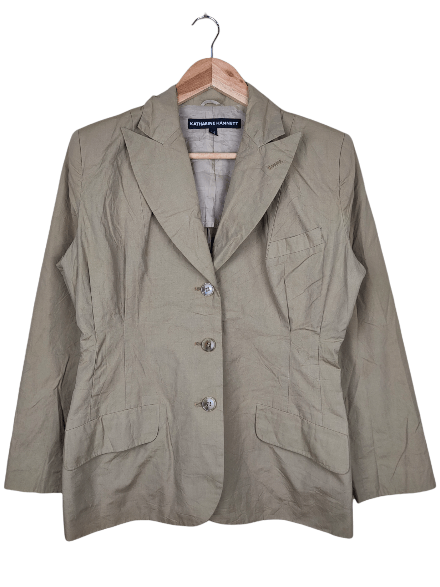 Katharine Hamnett London Katharine Hamnett London Blazer Suit Size 36R - 1 Thumbnail
