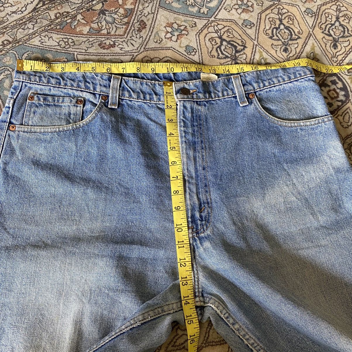 Levi's Vintage 90s Levis 550 Relaxed Fit Tapered Leg Jeans 40x34 Size US 40 / EU 56 - 17 Thumbnail