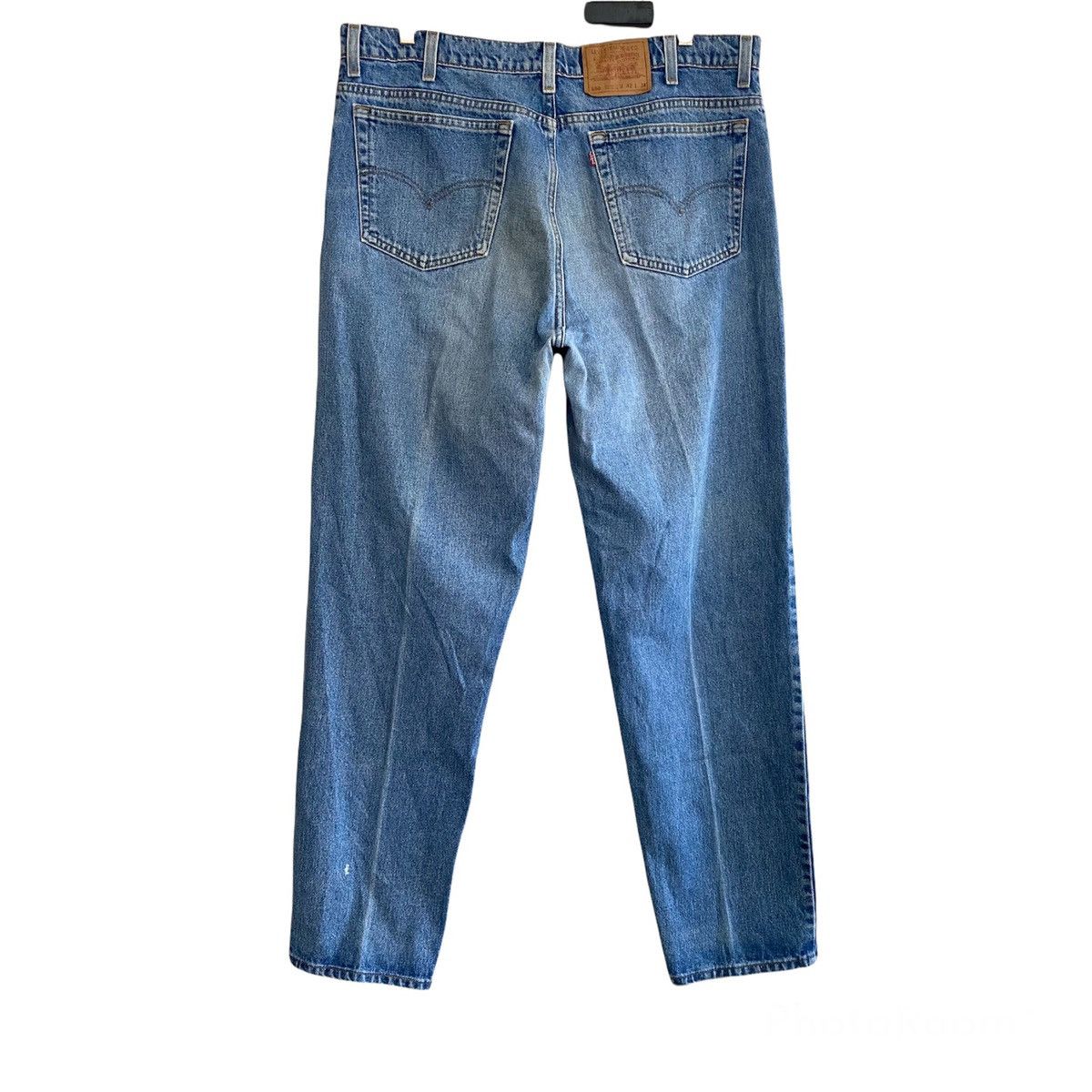 Levi's Vintage 90s Levis 550 Relaxed Fit Tapered Leg Jeans 40x34 Size US 40 / EU 56 - 2 Thumbnail