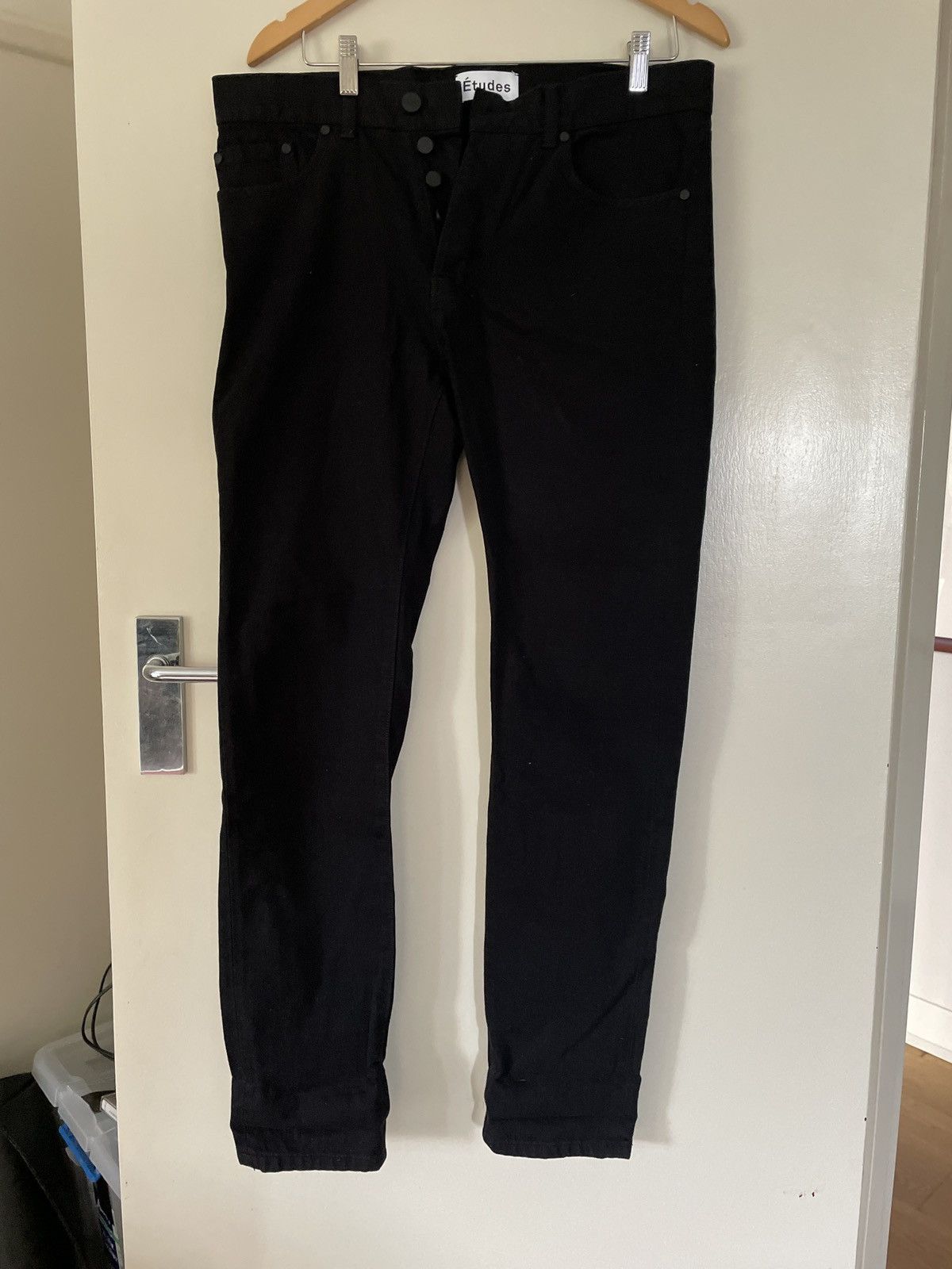 Etudes Etudes 2018 black denim Size US 32 / EU 48 - 1 Thumbnail