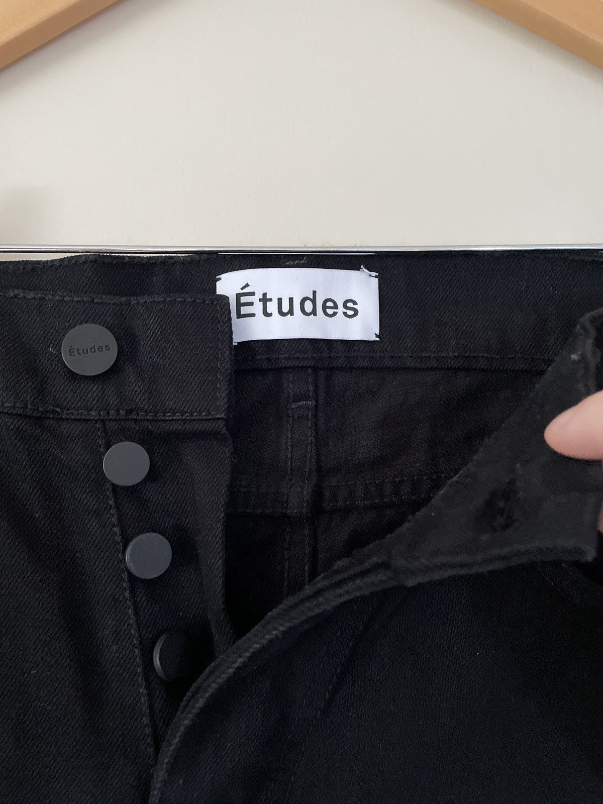Etudes Etudes 2018 black denim Size US 32 / EU 48 - 2 Thumbnail