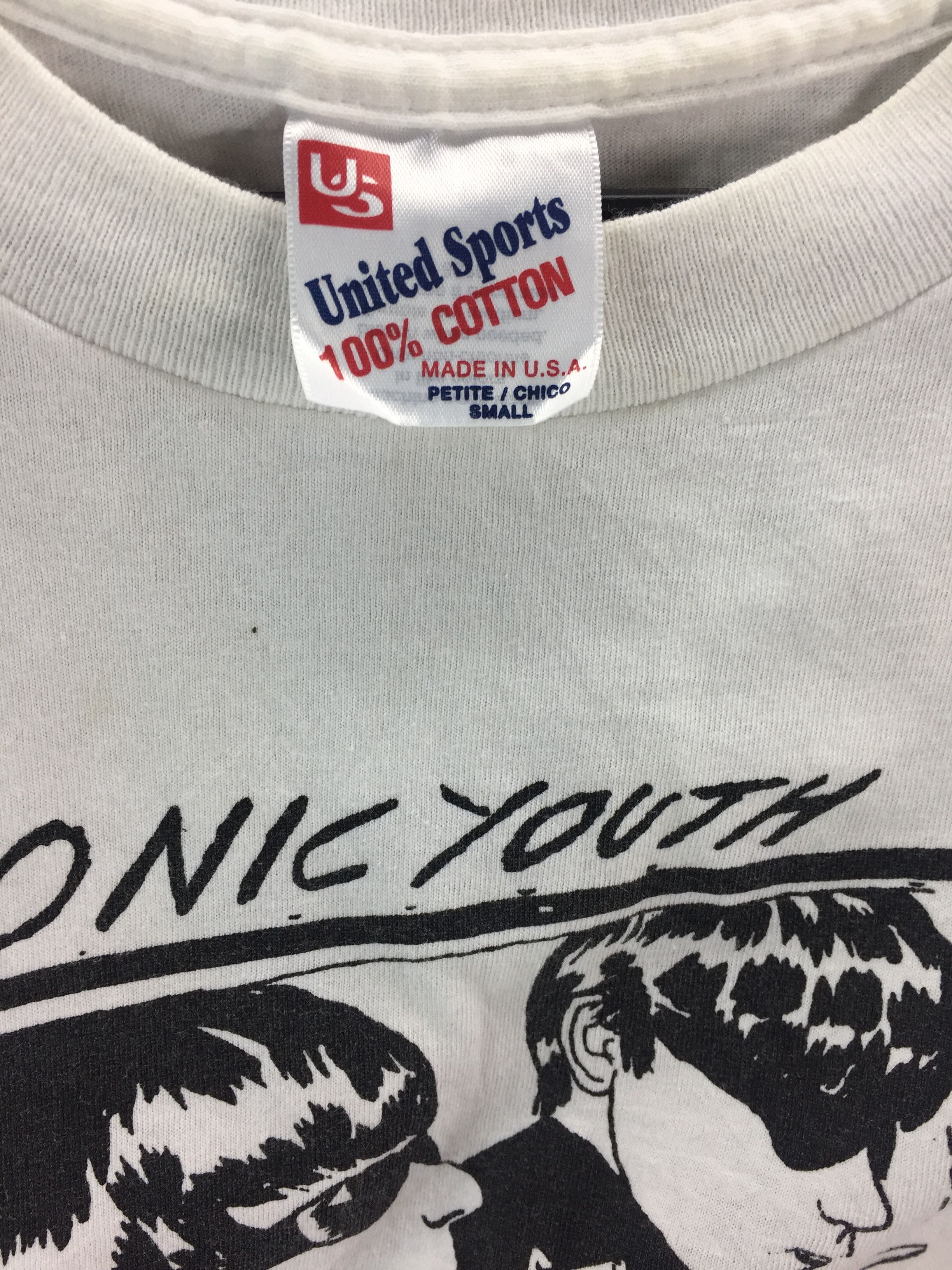 Band Tees × Vintage Vintage sonic youth tee Size US S / EU 44-46 / 1 - 2 Thumbnail