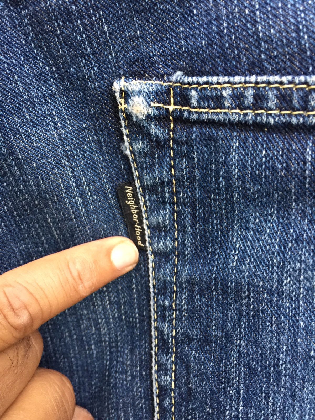 Japanese Brand × Neighborhood Japanese Brand Neighborhood Selvedge Denim Jeans Size US 32 / EU 48 - 6 Thumbnail