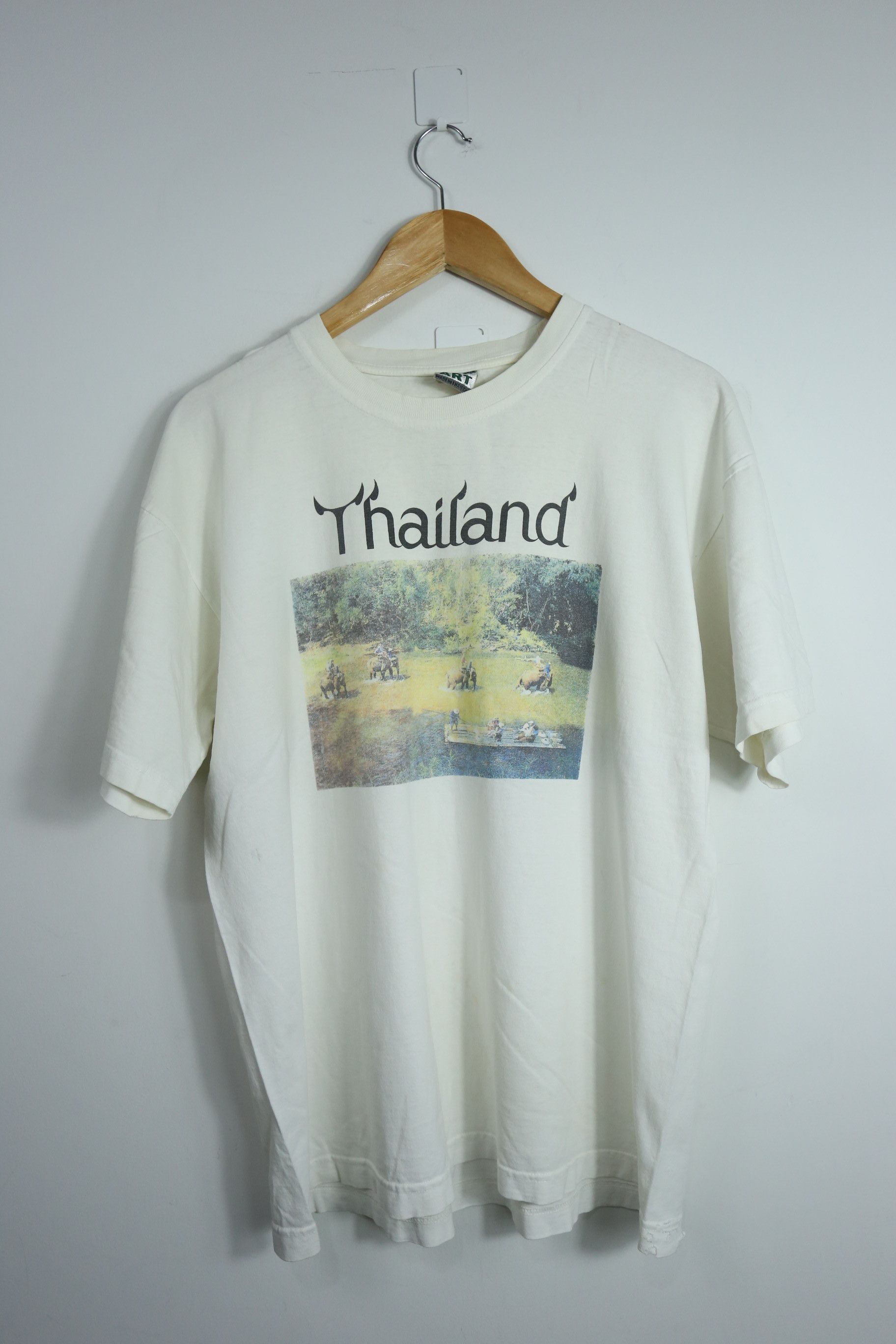 Vintage Vintage Thailand country souvenir tees (XL) GTMED055 Size US XL / EU 56 / 4 - 1 Thumbnail