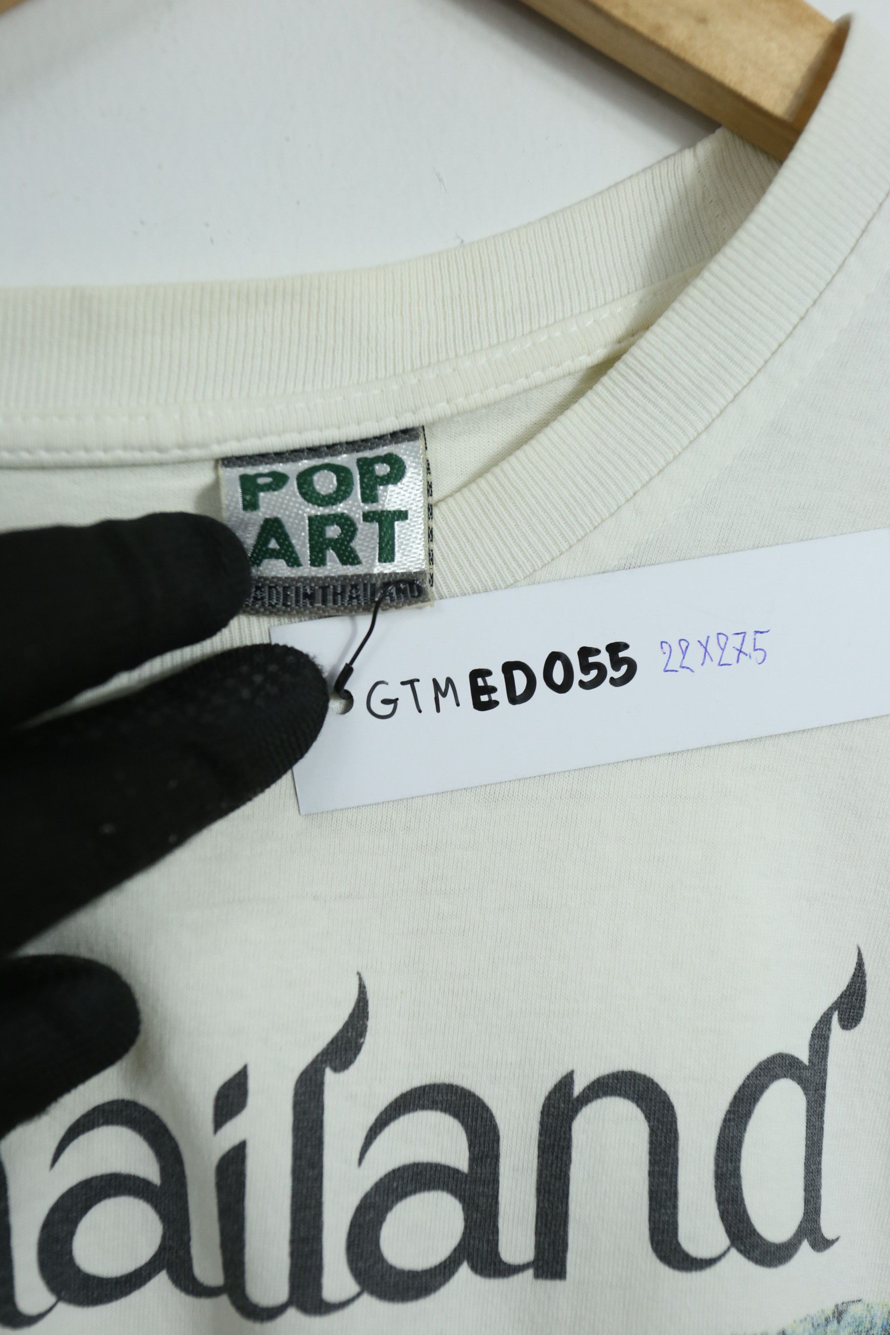 Vintage Vintage Thailand country souvenir tees (XL) GTMED055 Size US XL / EU 56 / 4 - 6 Thumbnail