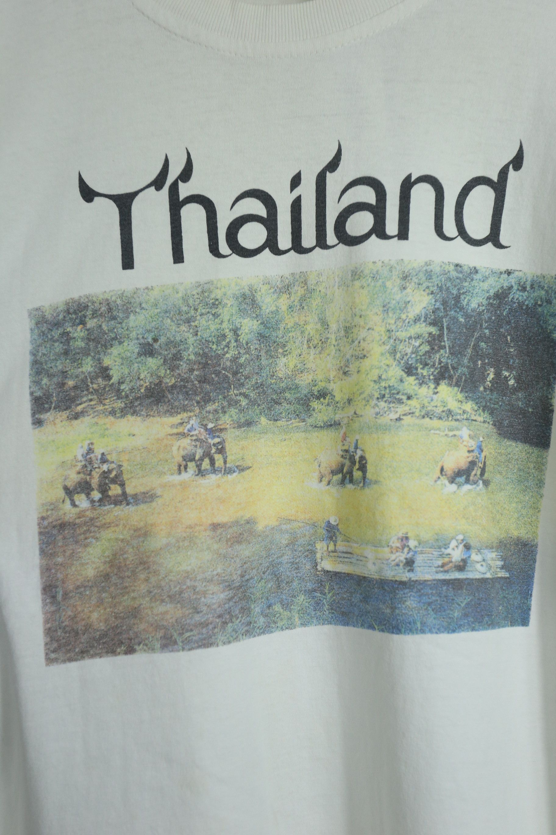 Vintage Vintage Thailand country souvenir tees (XL) GTMED055 Size US XL / EU 56 / 4 - 3 Thumbnail