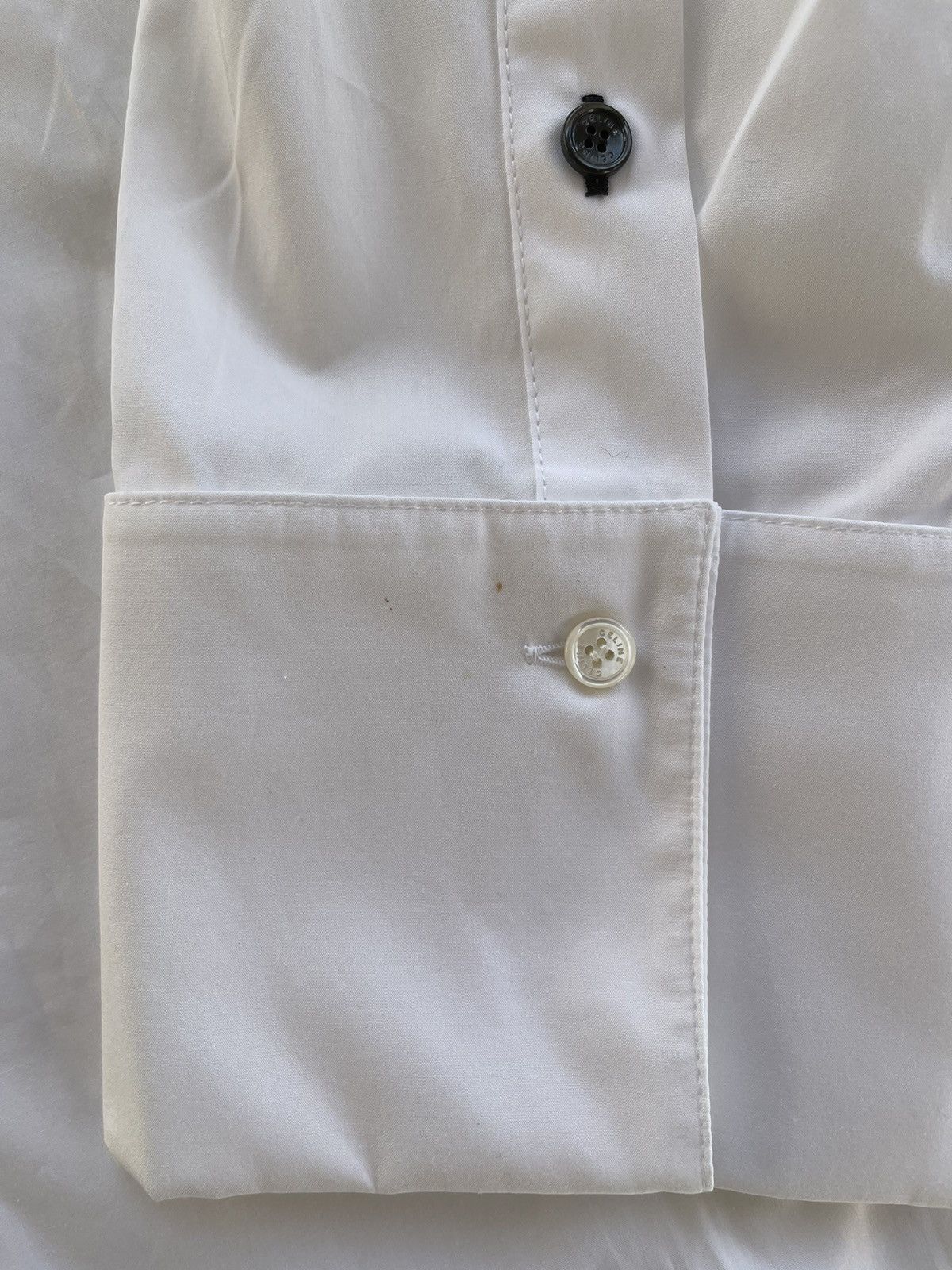Celine Céline by Phoebe Philo White Blouse With Bow Size 38 Size S / US 4 / IT 40 - 10 Thumbnail