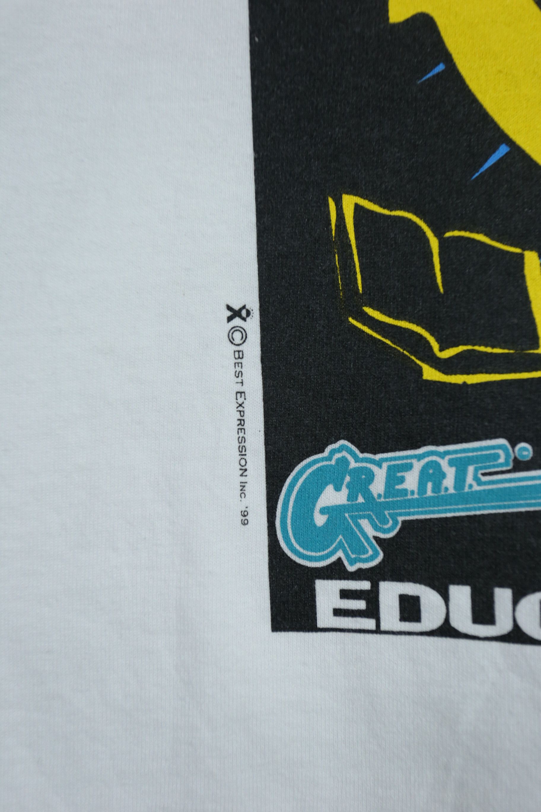 Free People × Vintage Vintage gang resistance education and training tee GTMED062 Size US L / EU 52-54 / 3 - 3 Thumbnail