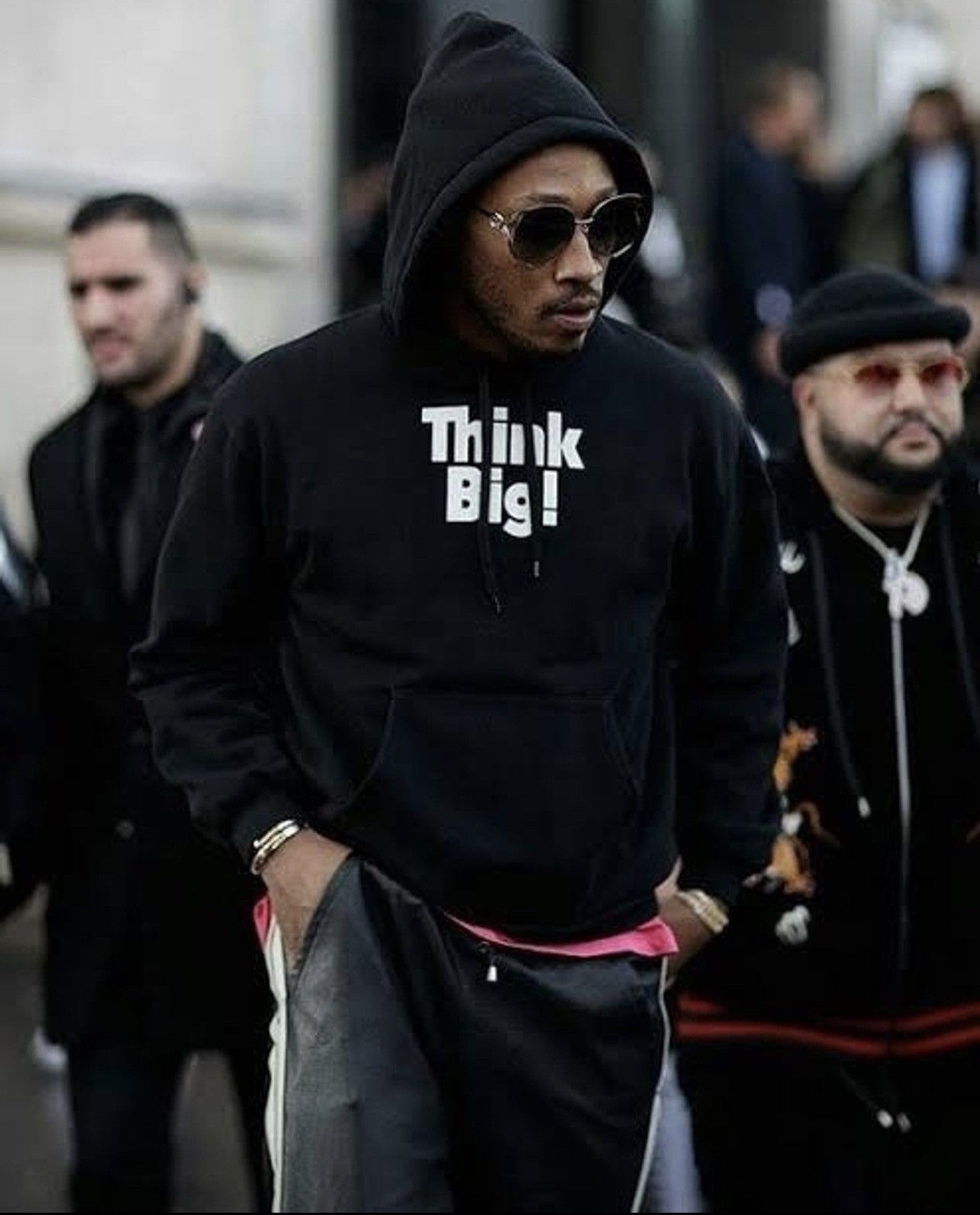 Balenciaga Balenciaga “Think Big!” Hoodie | Grailed
