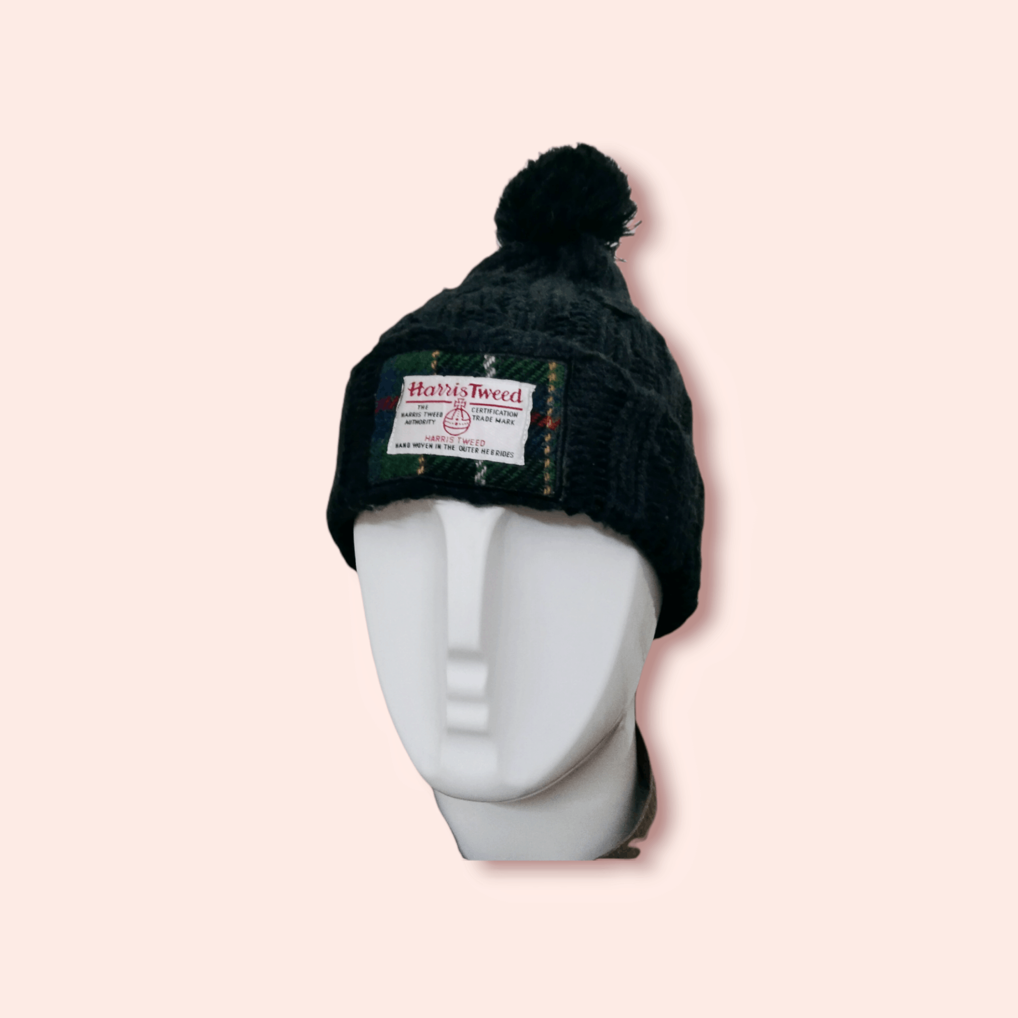 Harris Tweed × Japanese Brand HARRIS TWEED X CLOSSHI COLOURED CABLE KNIT BEANIE Size ONE SIZE - 1 Thumbnail