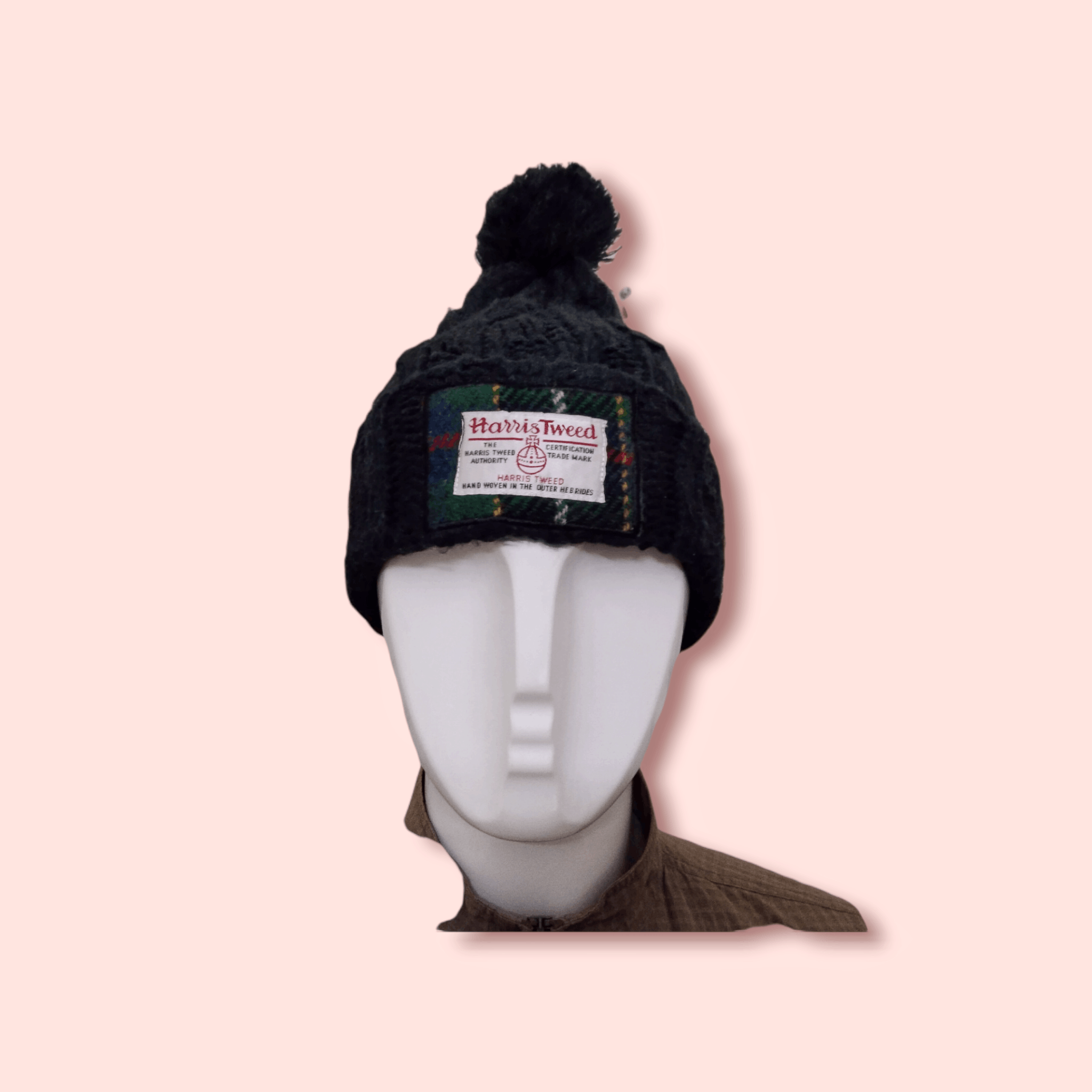 Harris Tweed × Japanese Brand HARRIS TWEED X CLOSSHI COLOURED CABLE KNIT BEANIE Size ONE SIZE - 2 Thumbnail
