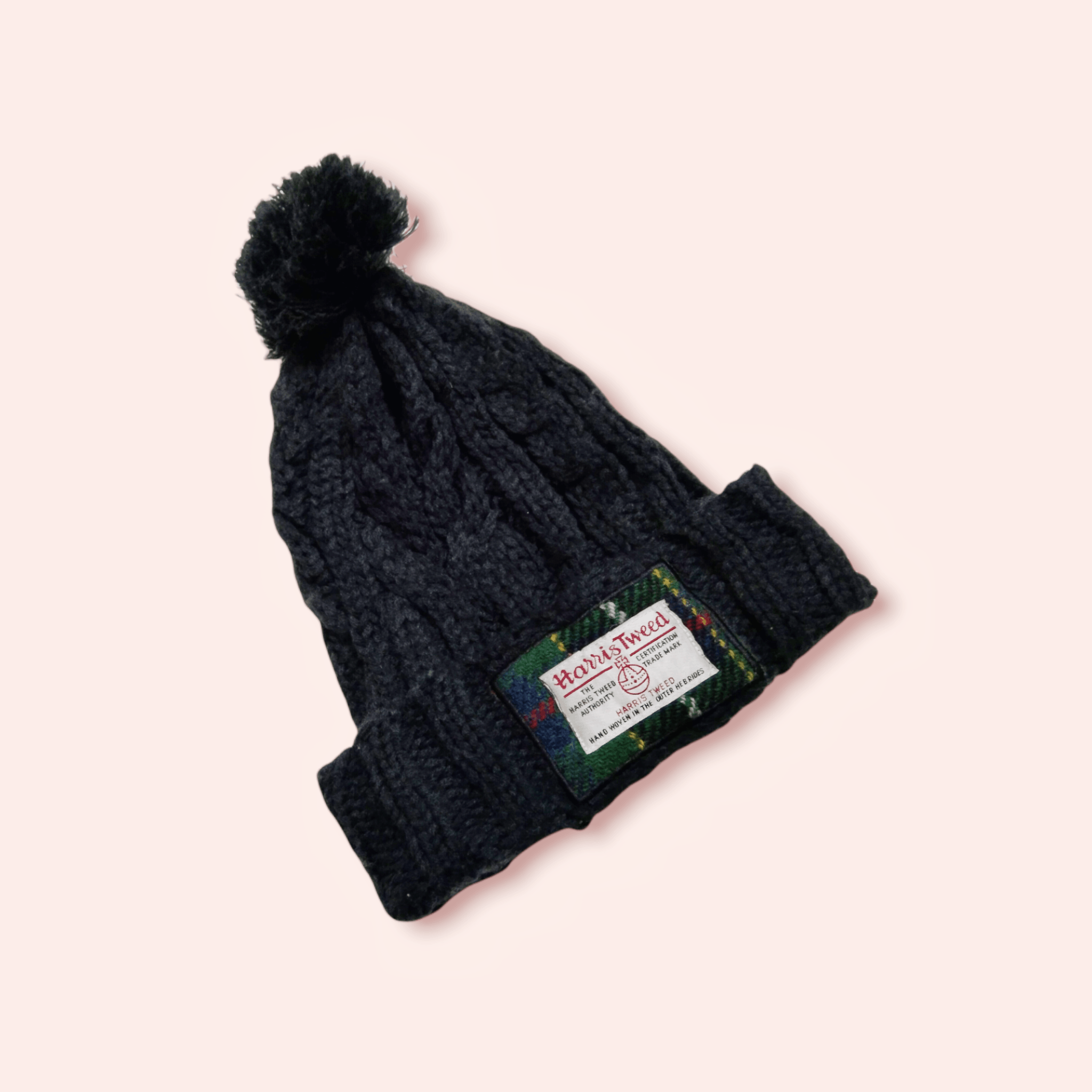 Harris Tweed × Japanese Brand HARRIS TWEED X CLOSSHI COLOURED CABLE KNIT BEANIE Size ONE SIZE - 6 Thumbnail