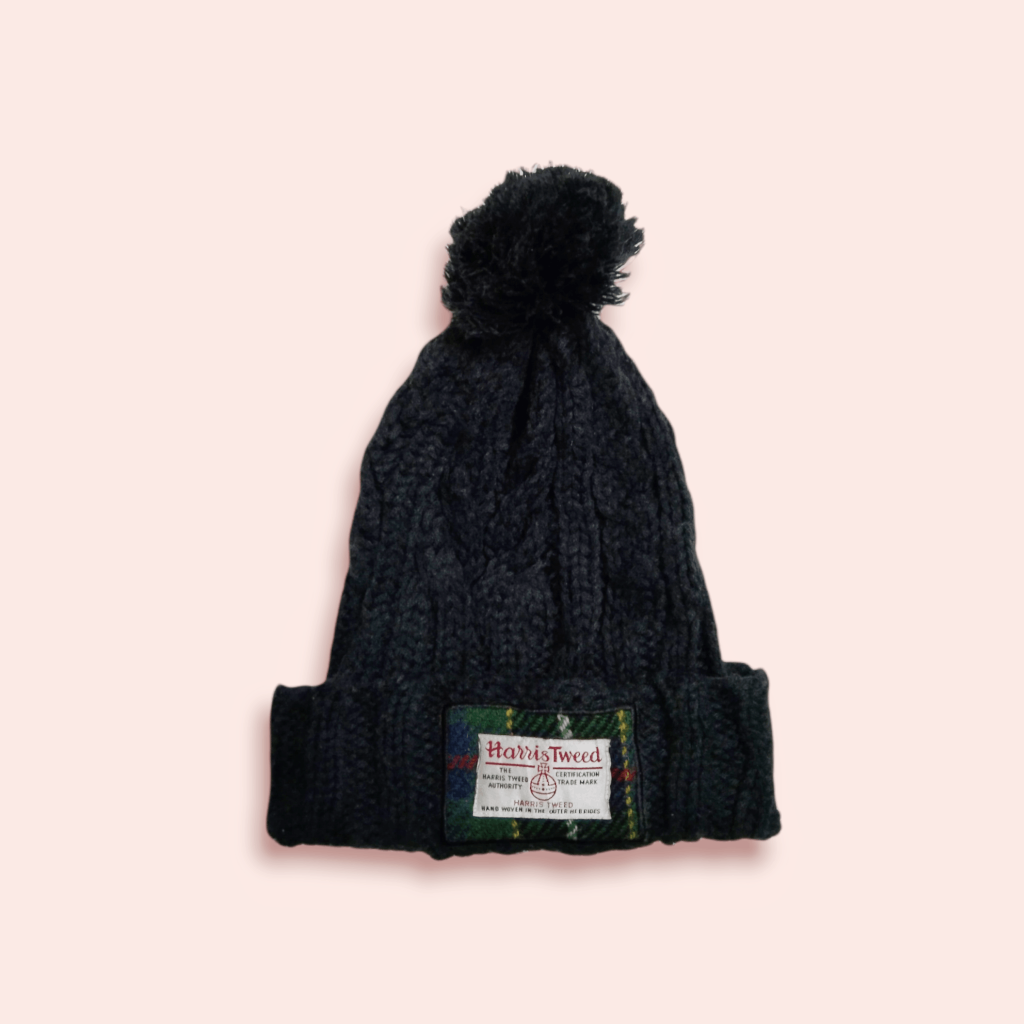 Harris Tweed × Japanese Brand HARRIS TWEED X CLOSSHI COLOURED CABLE KNIT BEANIE Size ONE SIZE - 4 Thumbnail