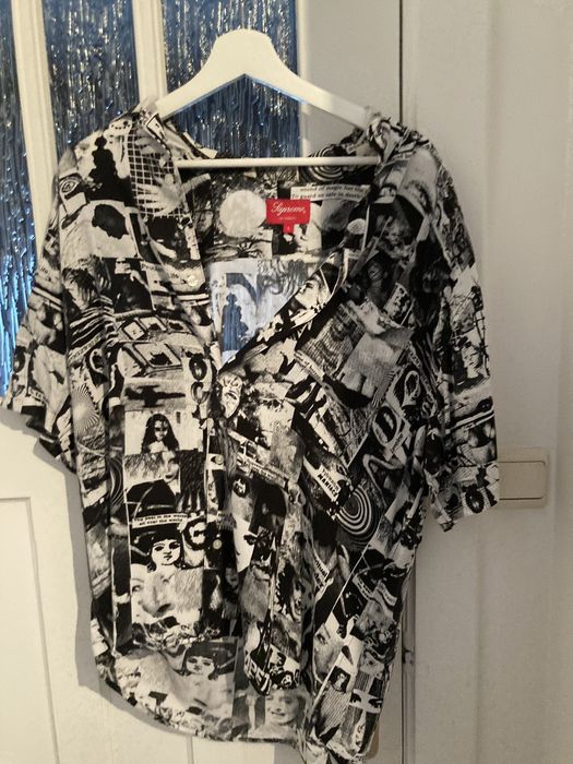 Supreme vibrations outlet rayon shirt