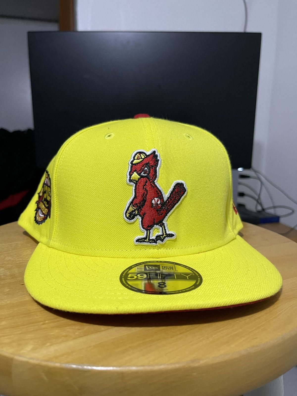 MLB × New Era Size 8 “inverse McDonald’s” cardinals red uv | Grailed