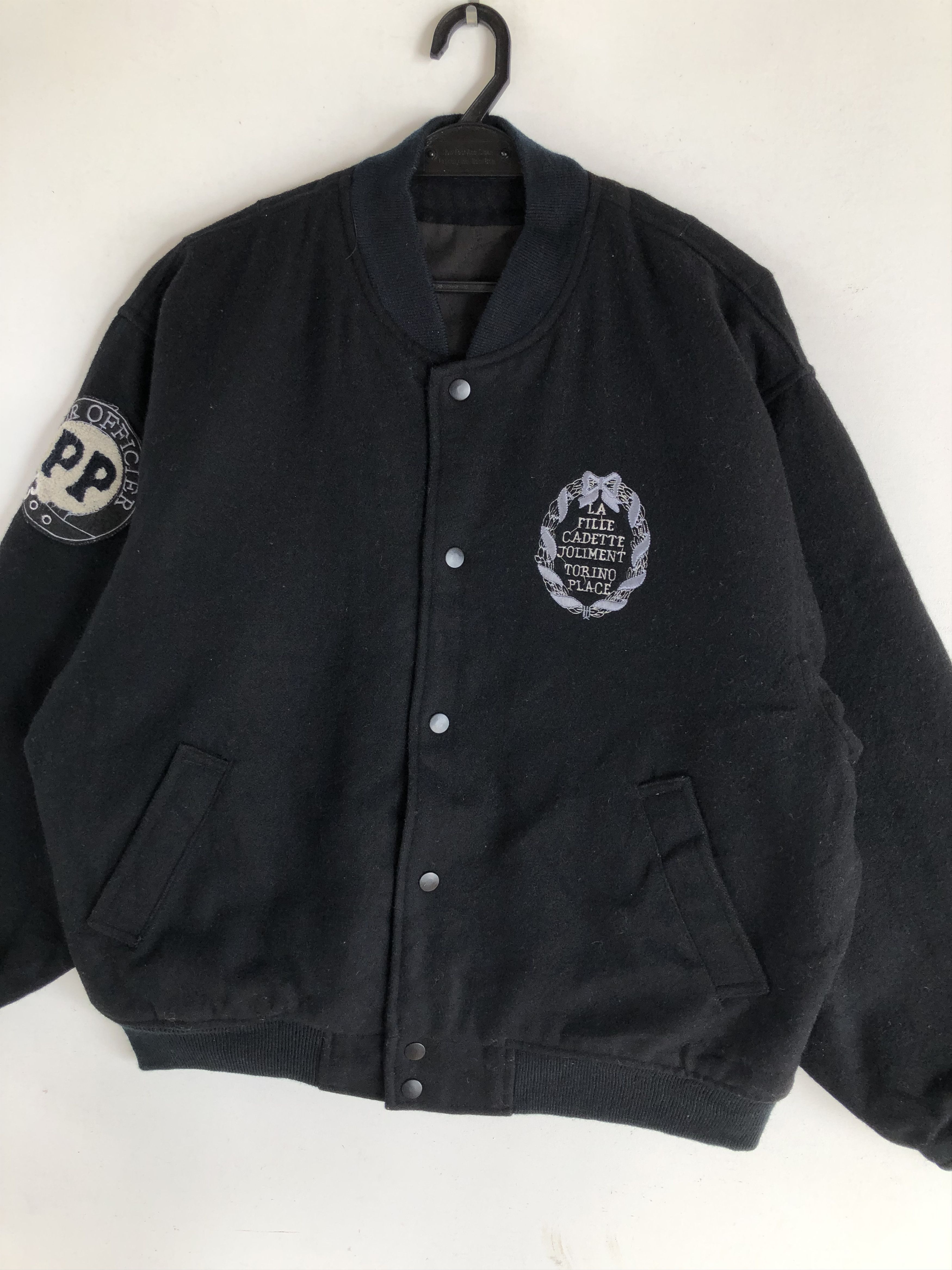 Vintage RARE🔥VINTAGE CONDOTTI UOMO FRENCH EMPEROR WOOL VARSITY Size US L / EU 52-54 / 3 - 3 Thumbnail
