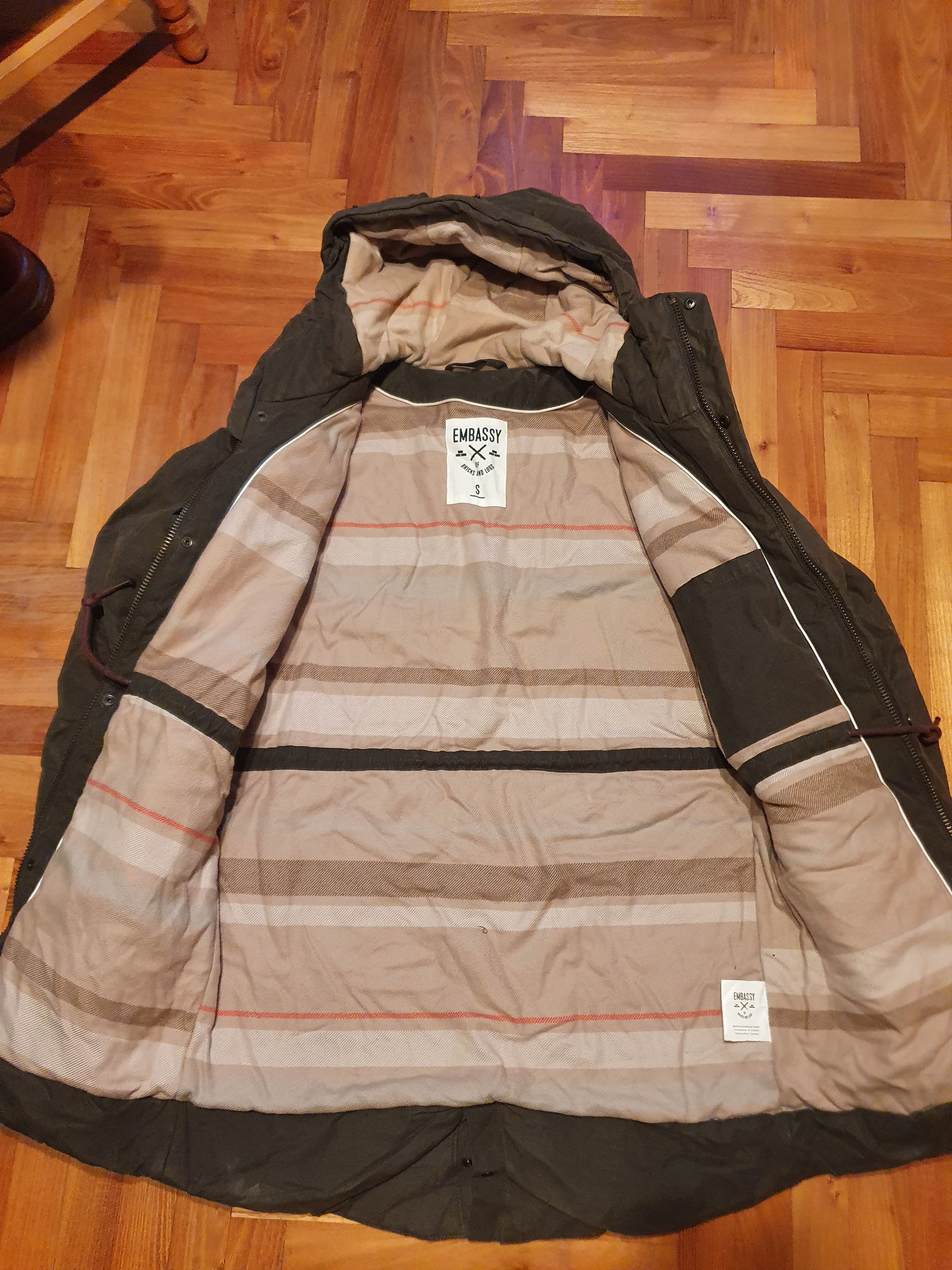 Designer Embassy Of Bricks and Logs Vtg SWAG parka,sz S Size US XS / EU 42 / 0 - 6 Thumbnail